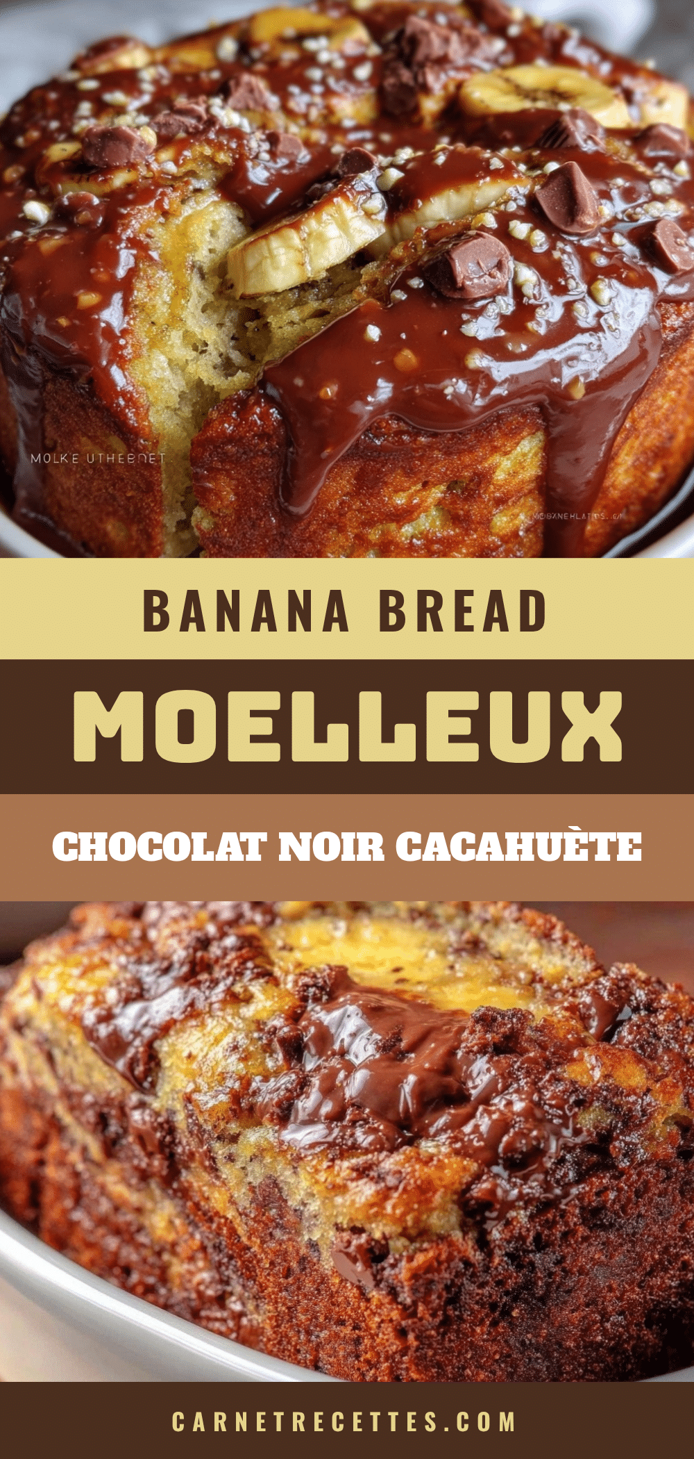 banana bread sans beurre recipe