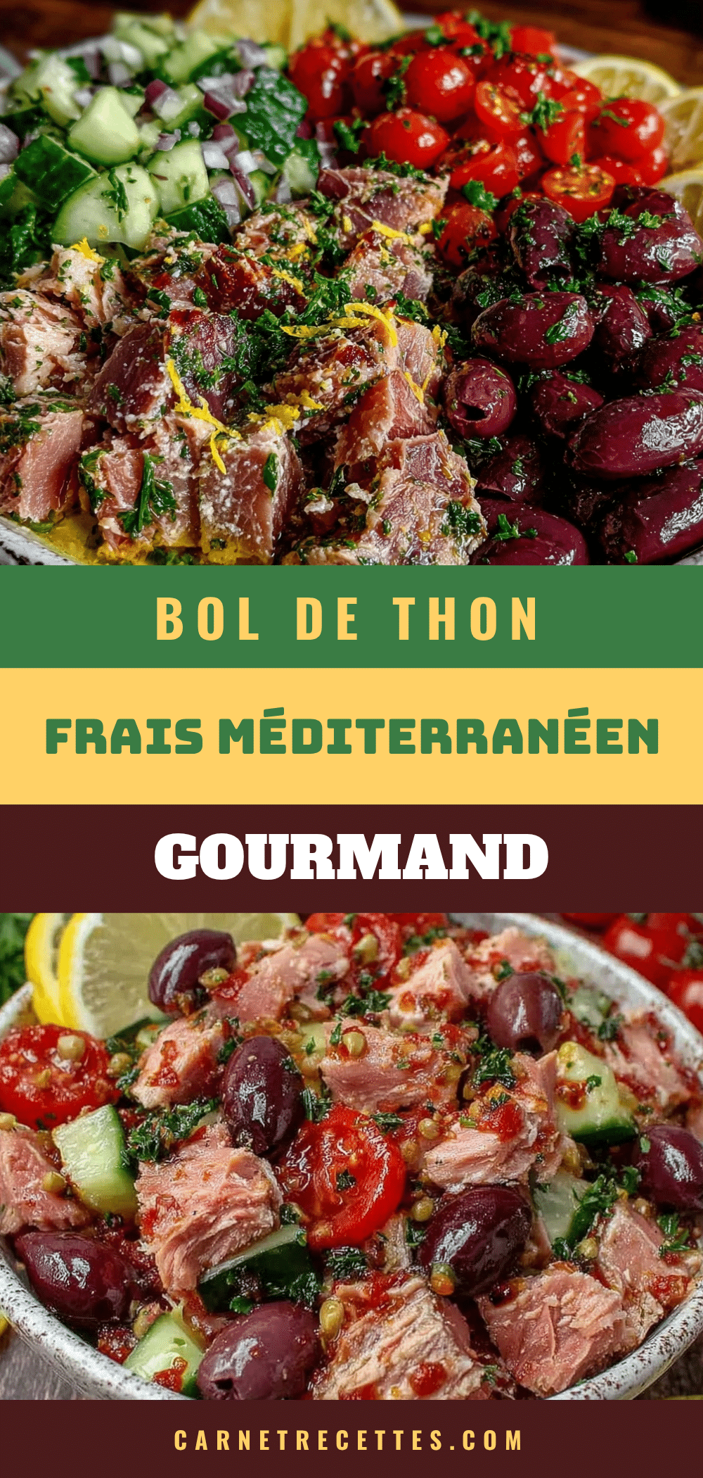 bol de thon à la grecque recipe
