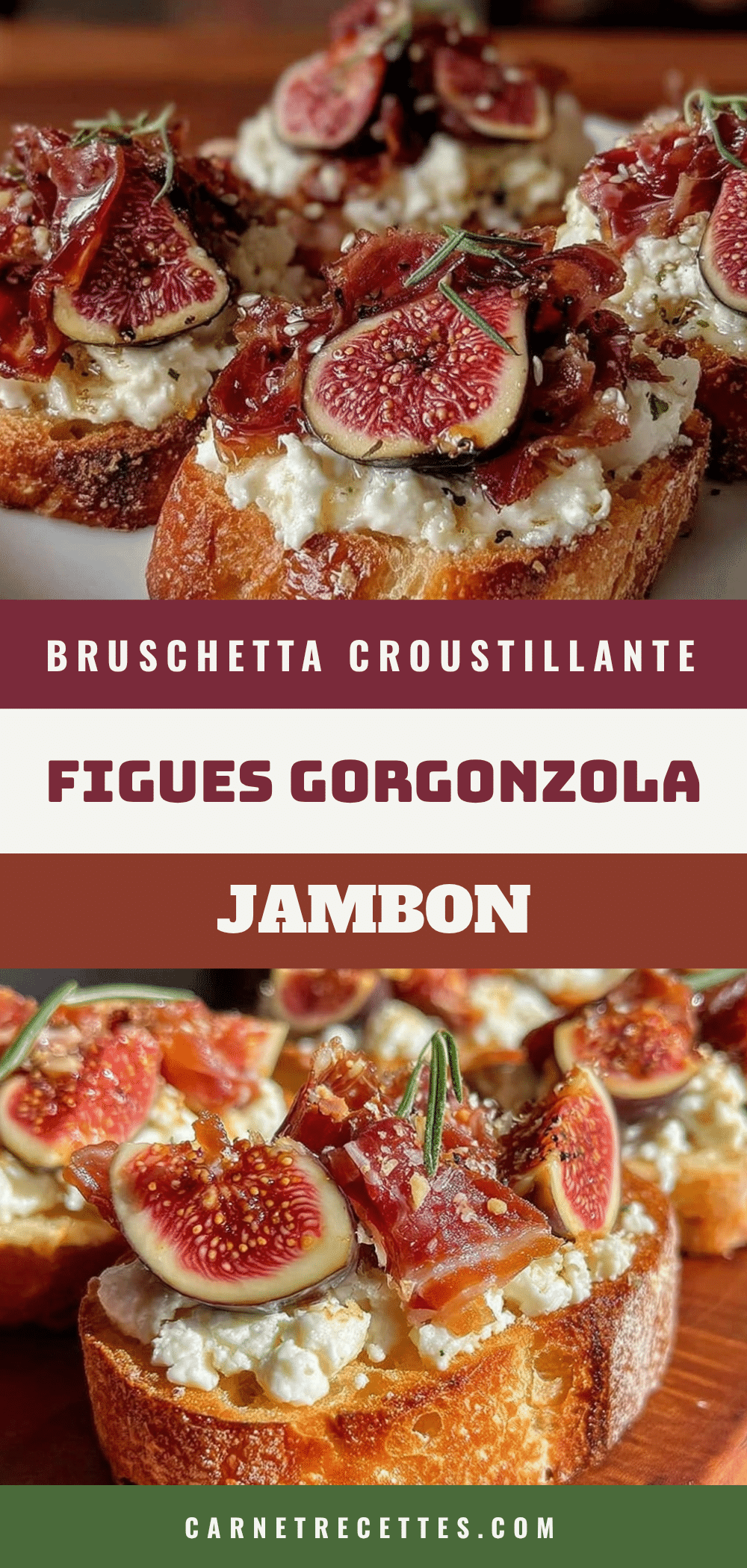 bruschetta aux figues fraîches recipe