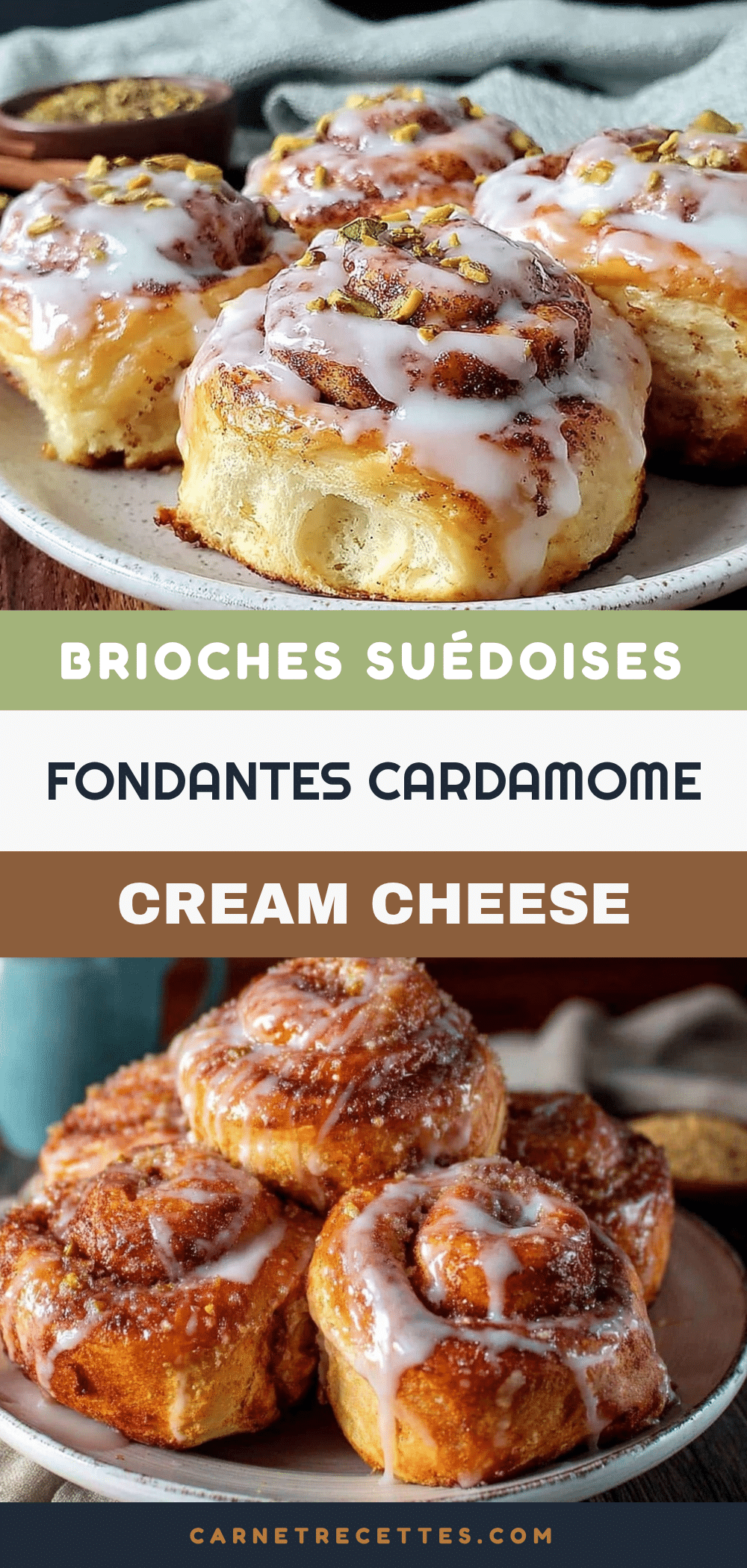 cinnamon rolls suédois à la cardamome recipe