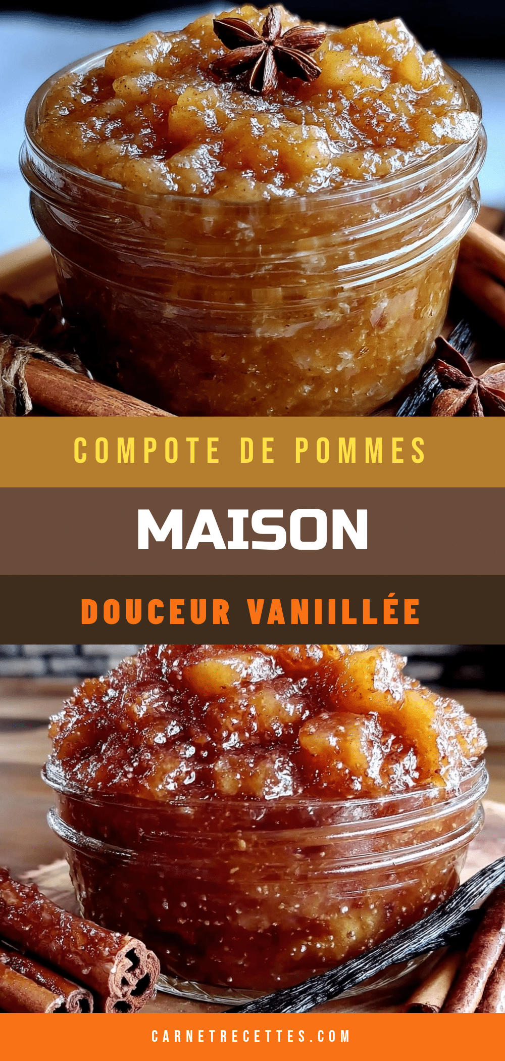 compote de pommes maison healthy recipe