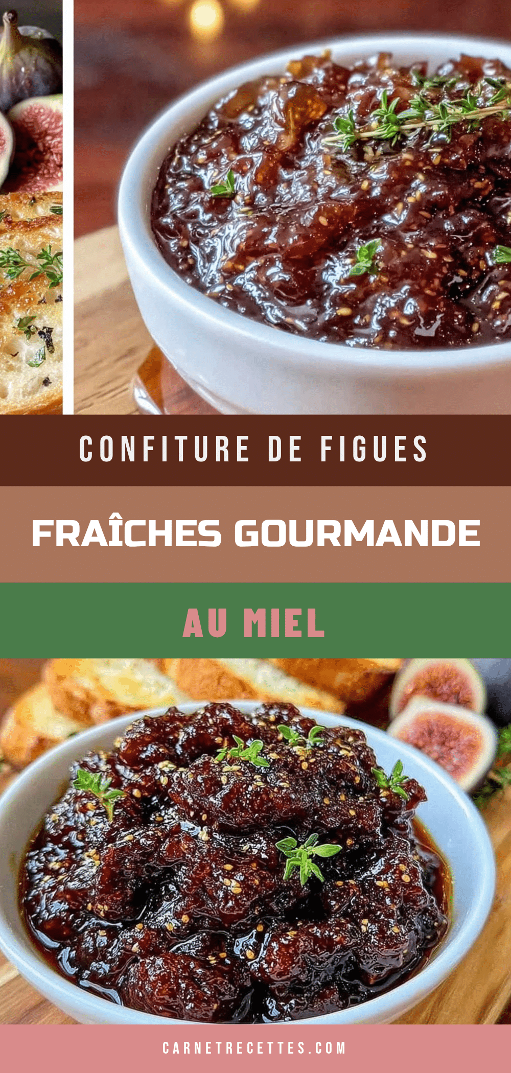 confiture de figues fraîches au miel et vanille recipe