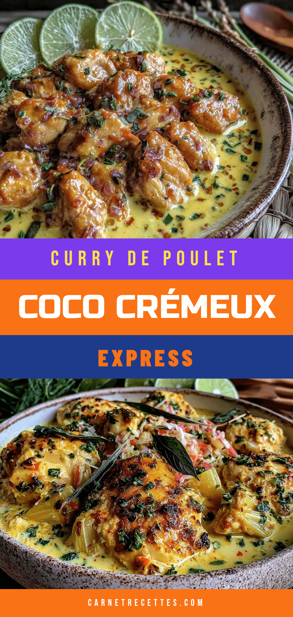 curry de poulet coco léger recipe