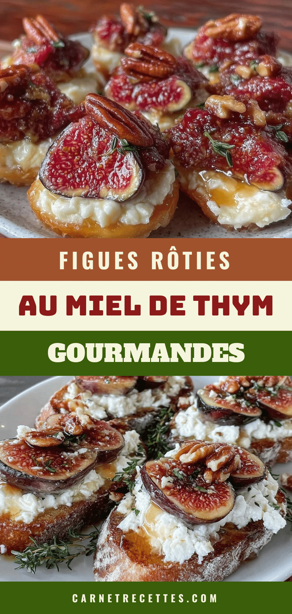 figues rôties au four au miel de thym recipe