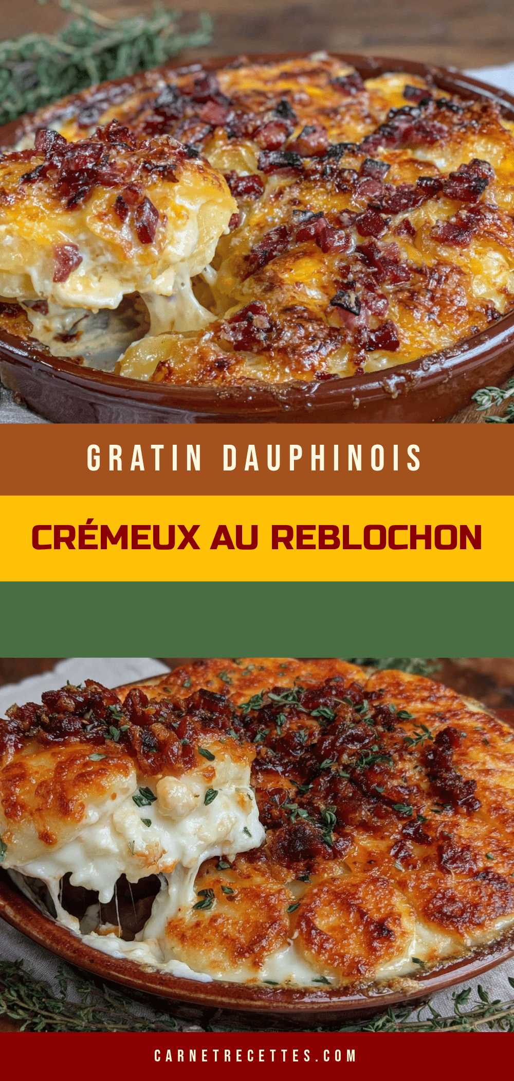 gratin dauphinois au reblochon recipe