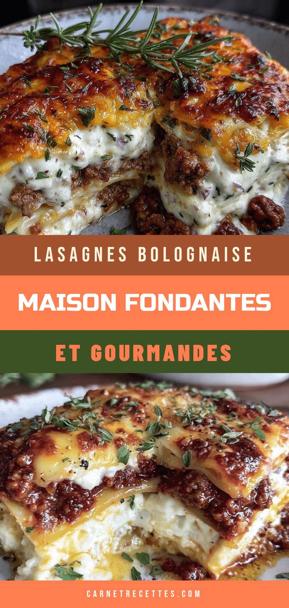 lasagnes bolognaises maison recipe
