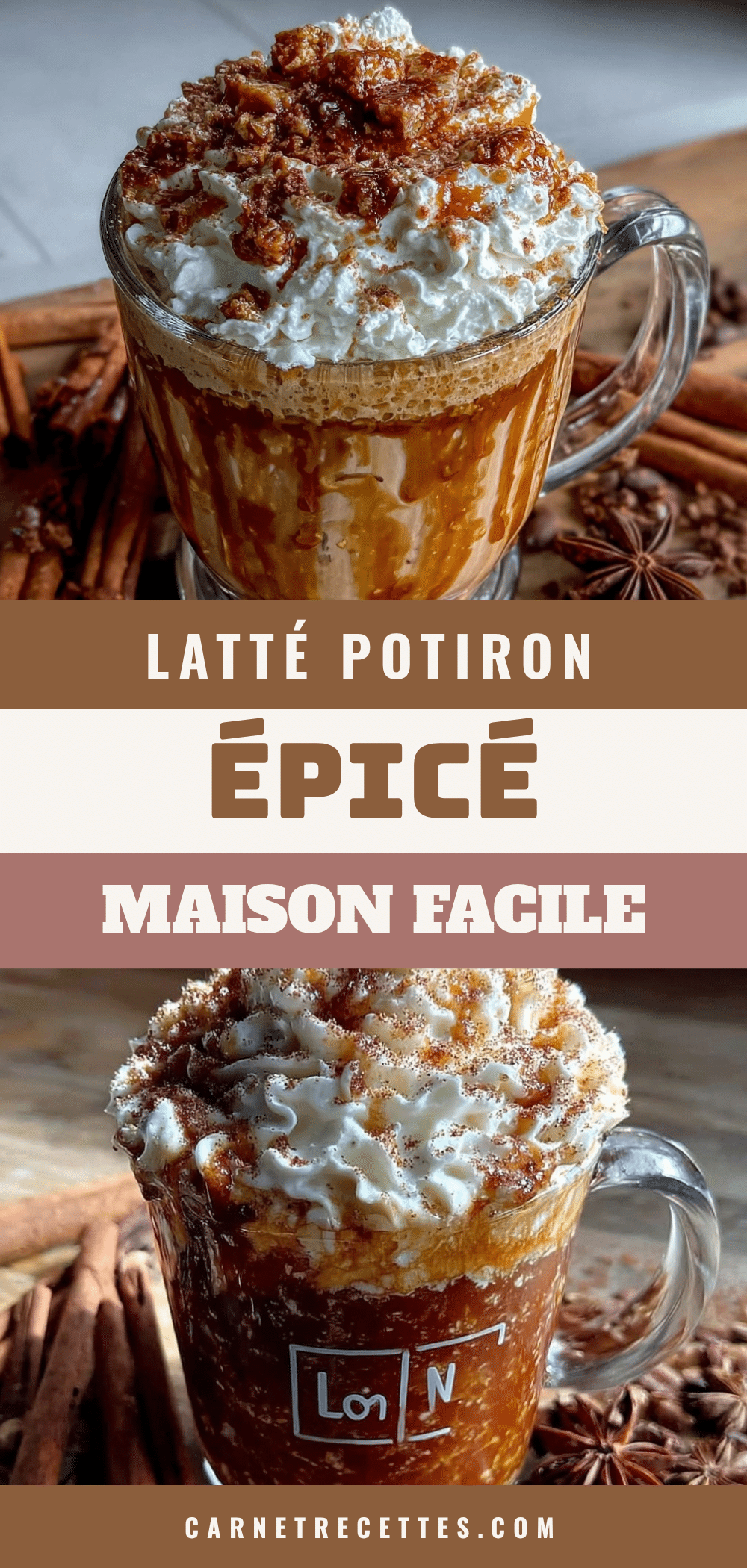 latté potiron épicé maison sans machine recipe