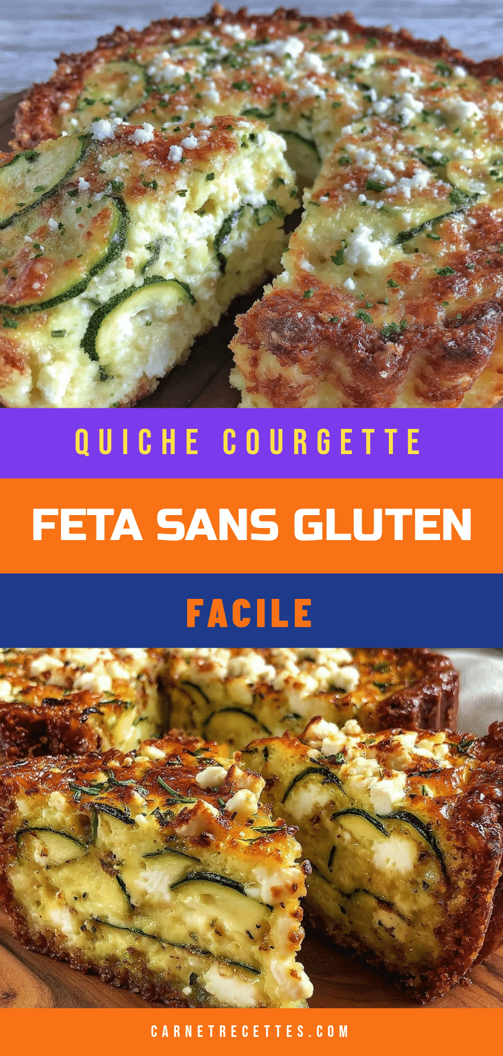 quiche estivale courgette feta sans gluten recipe