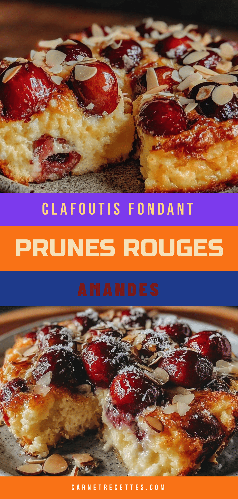 rapide clafoutis aux prunes rouges recipe