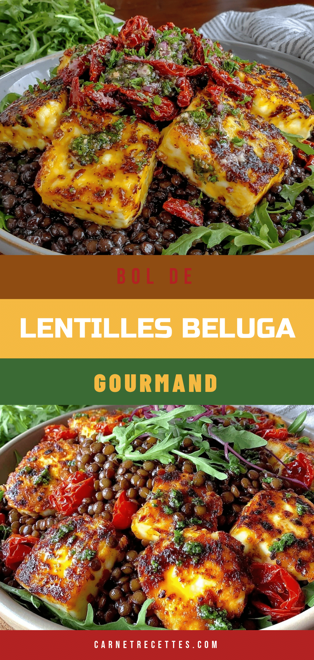 salade de lentilles beluga recipe
