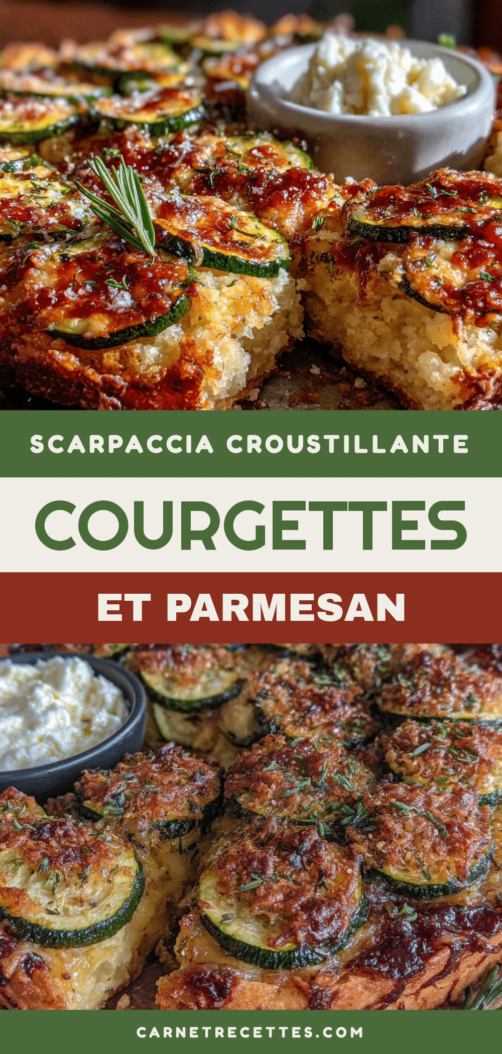 scarpaccia italienne aux courgettes et parmesan recipe