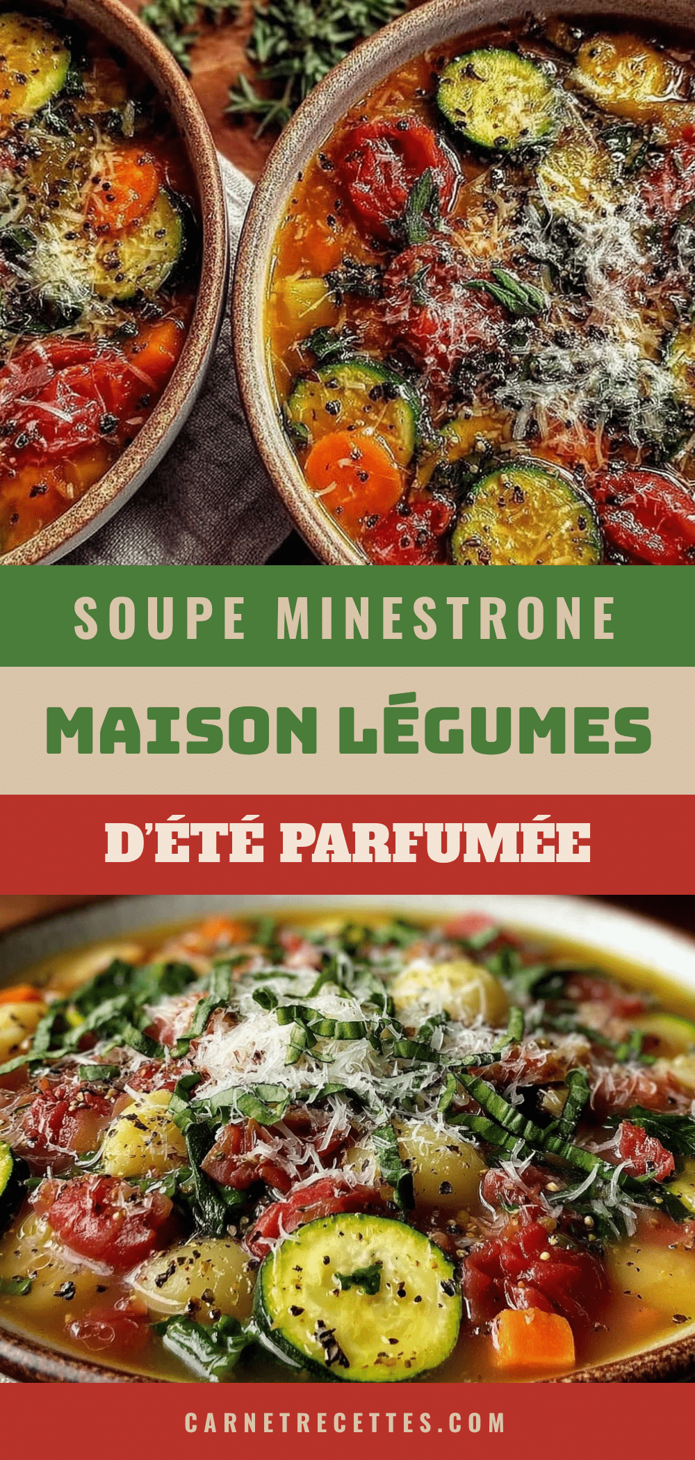 soupe minestrone maison recipe