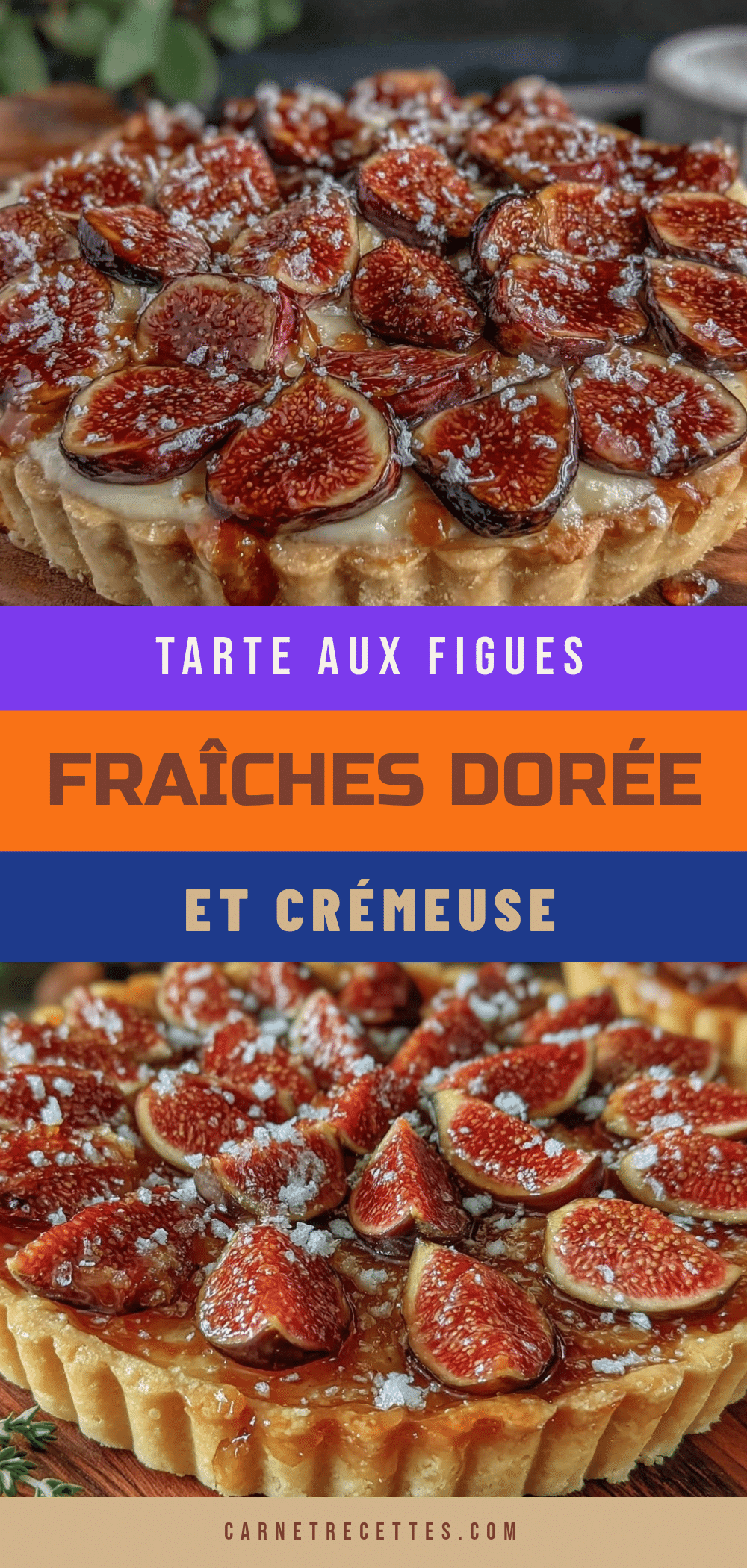 tarte aux figues fraîches recipe