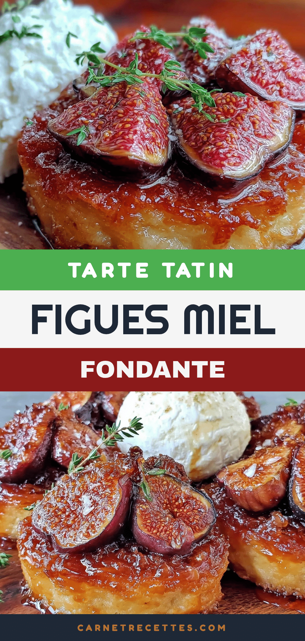 tarte tatin aux figues recipe