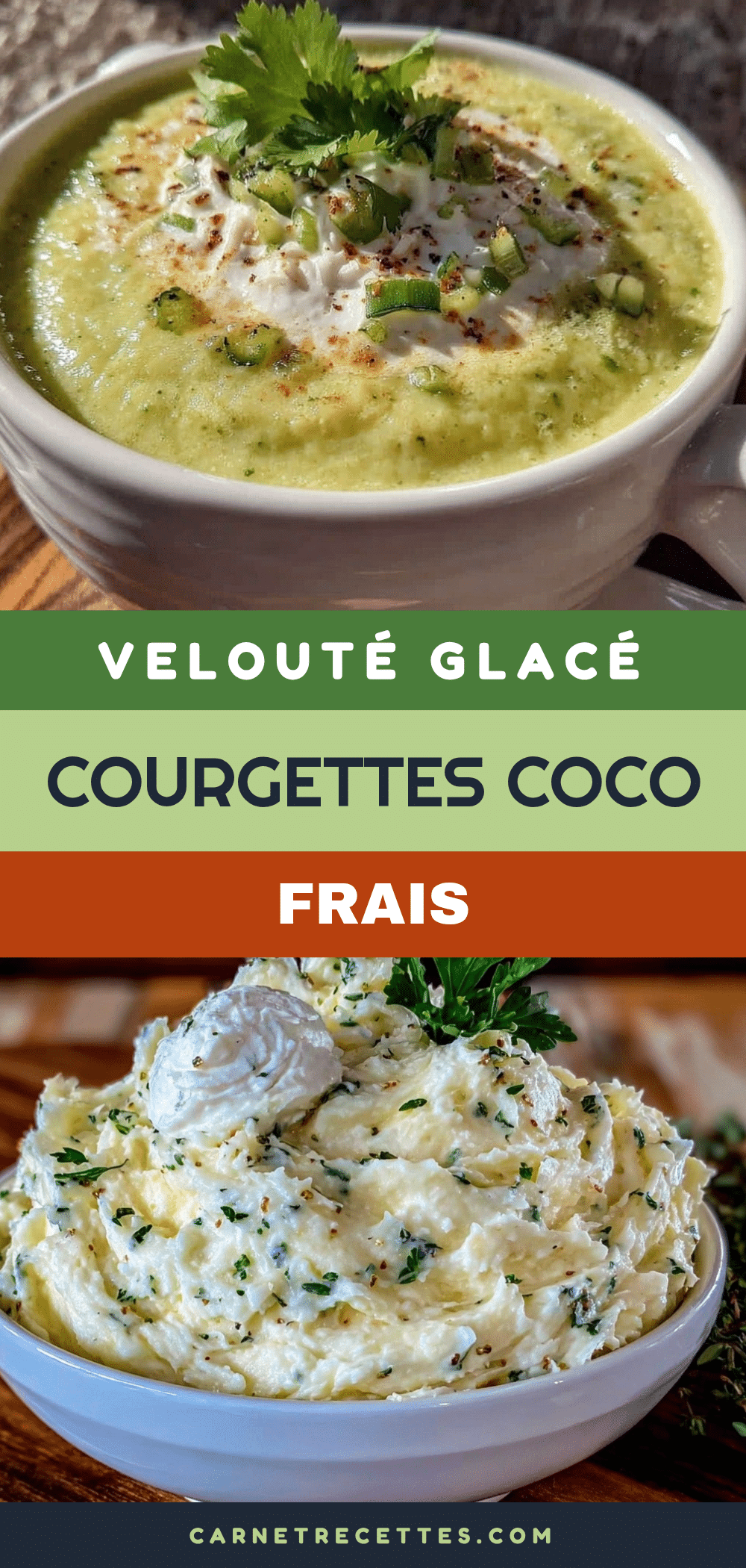 velouté de courgettes glacé recipe