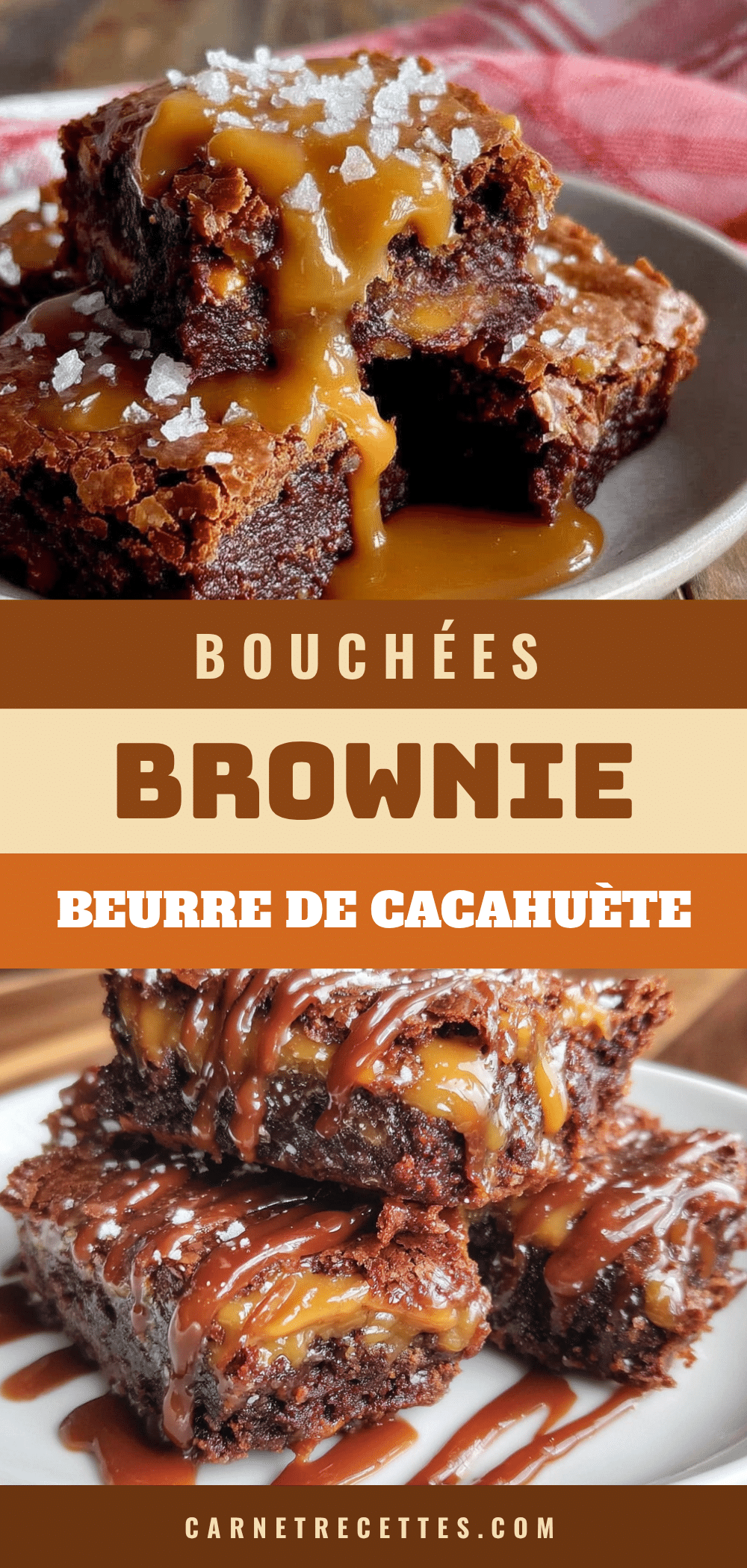 bouchées brownie au beurre de cacahuète ballon de foot recipe