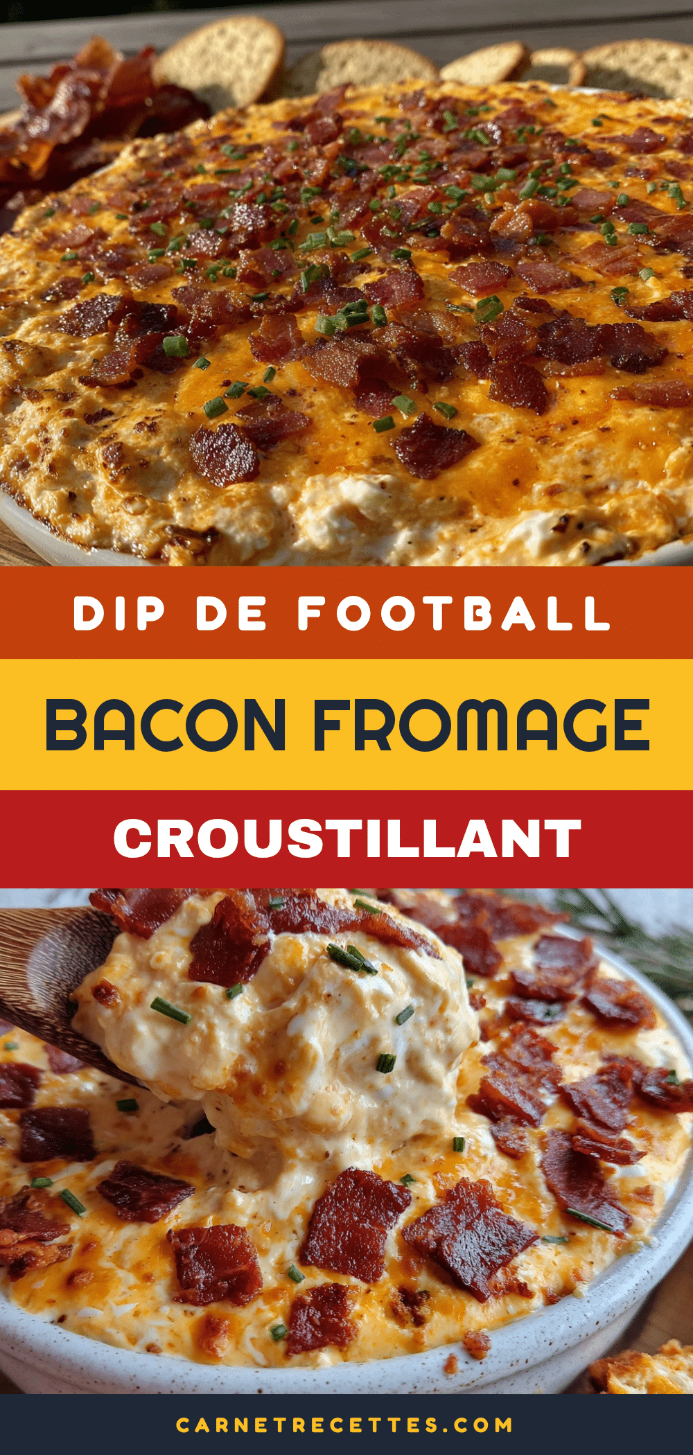 dip crémeux au bacon et ranch recipe