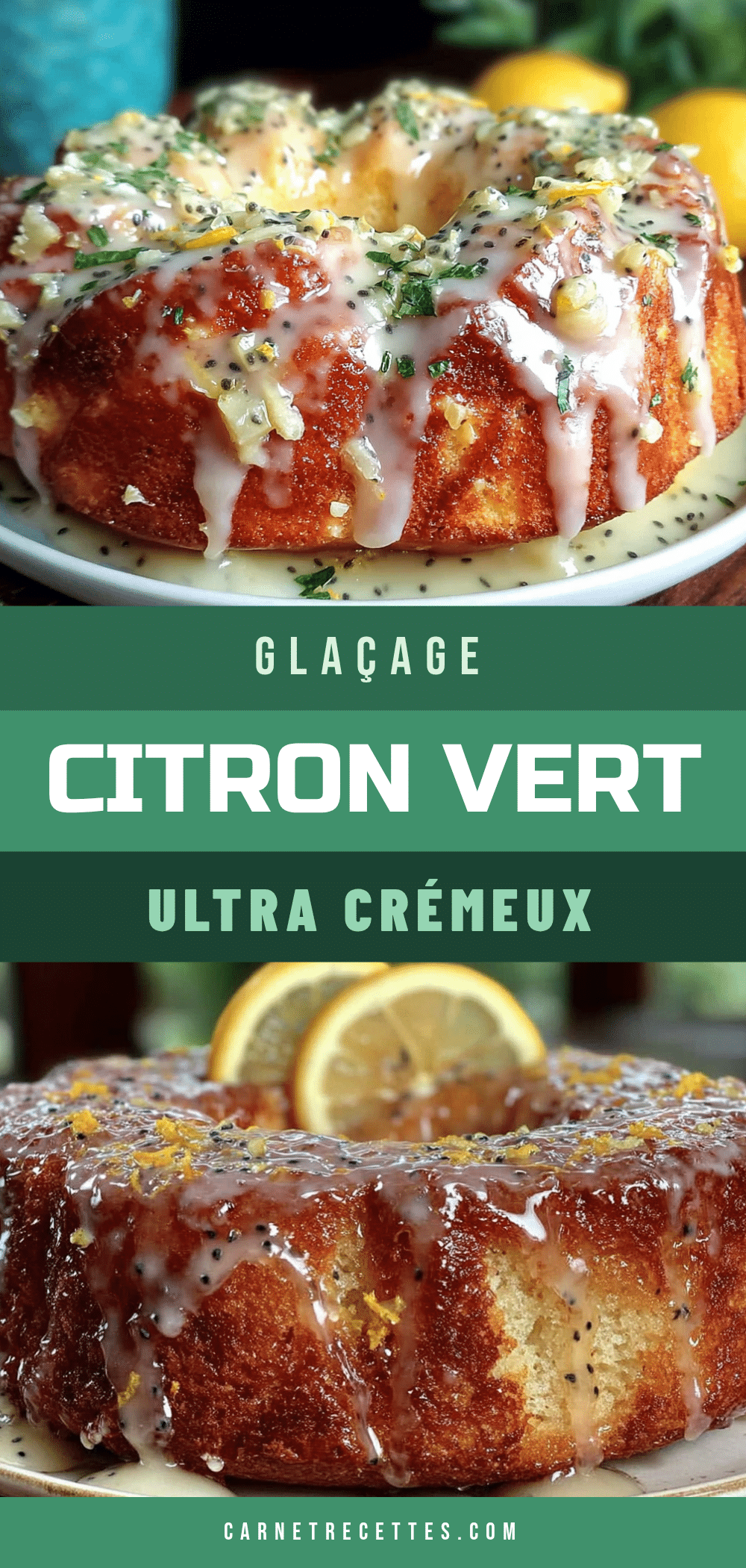 Moelleux cake citron-pavot recipe