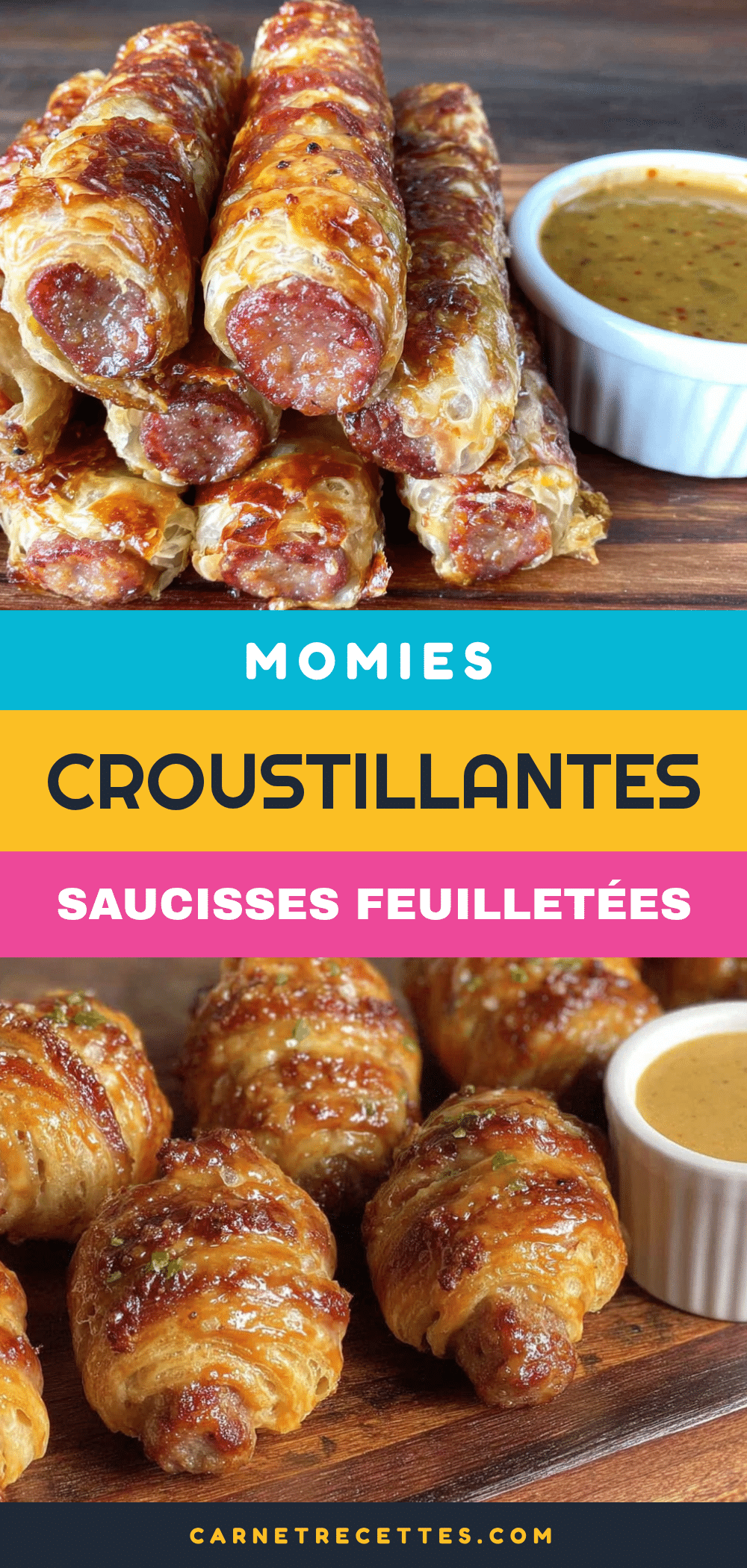 momies saucisses feuilletées halloween recipe