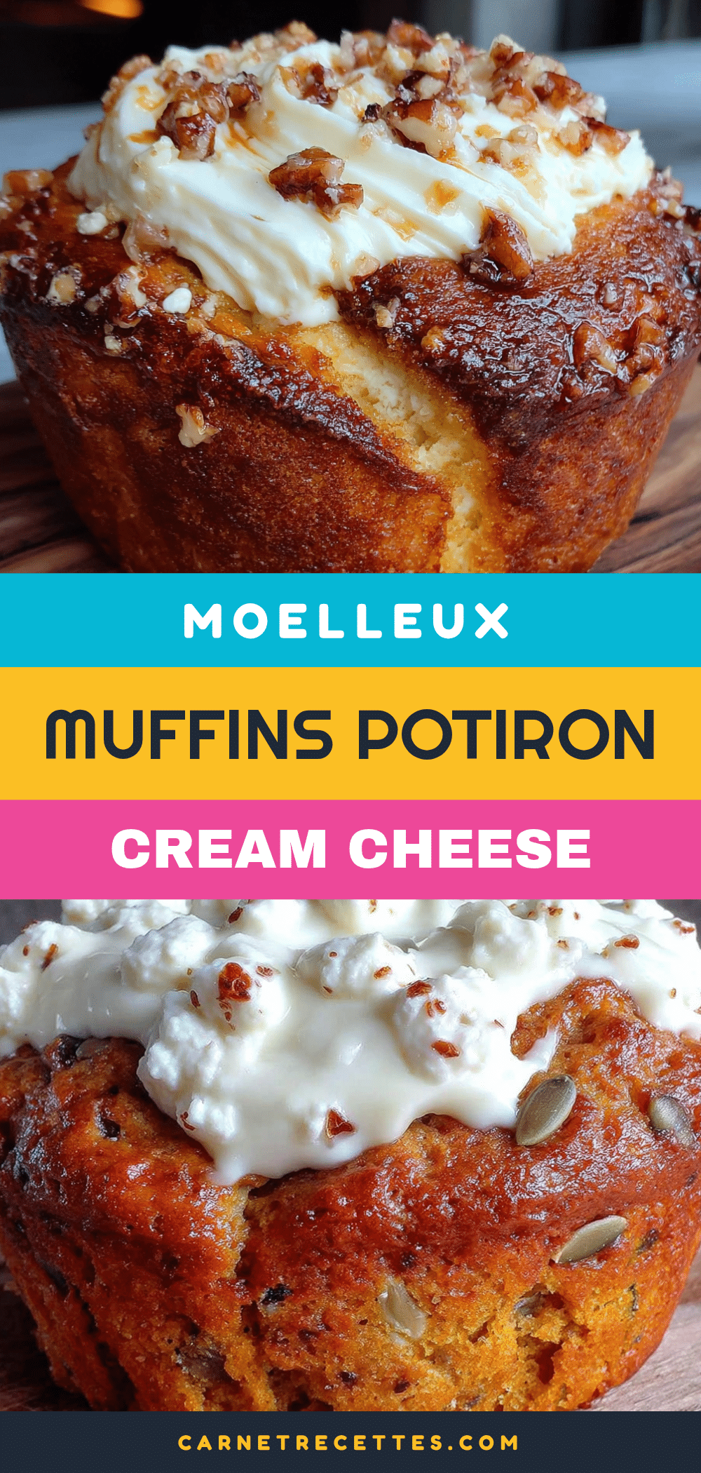 muffins potiron cream cheese recipe