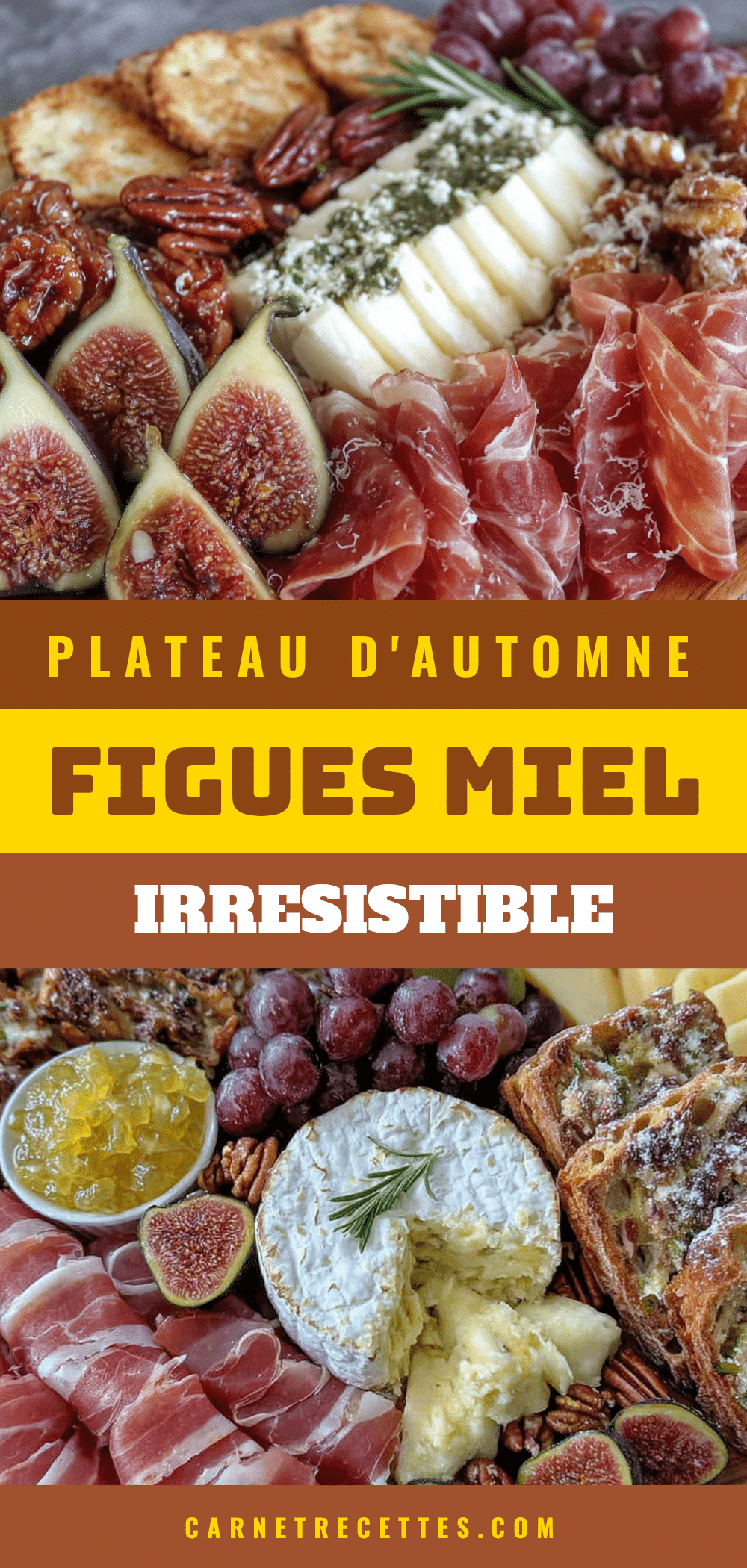 plateau d’automne figues miel recipe