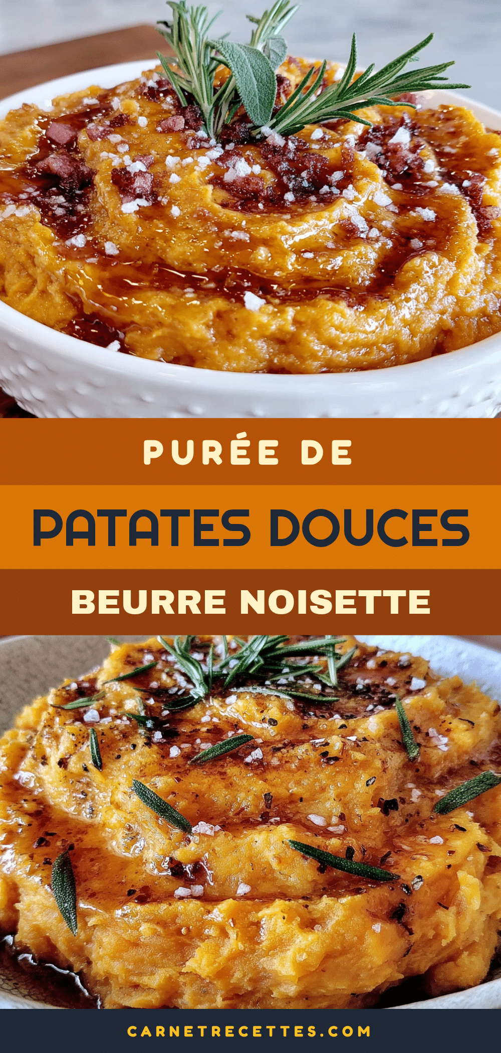 purée de patates douces au beurre noisette recipe