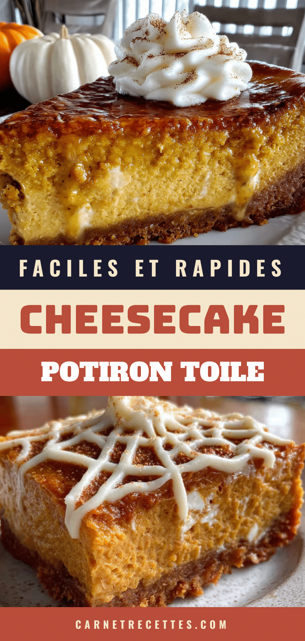 barres cheesecake potiron recipe