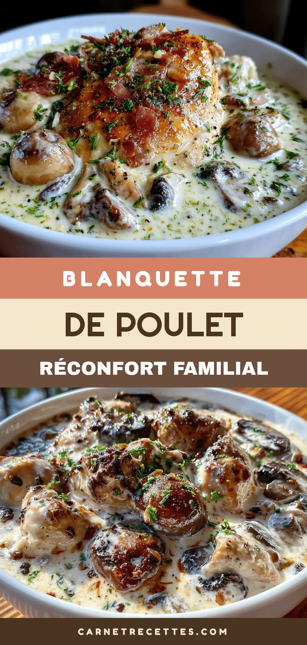 blanquette de poulet crémeuse recipe