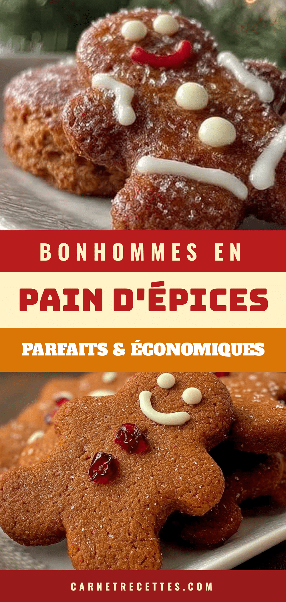 bonhommes en pain dépices recipe