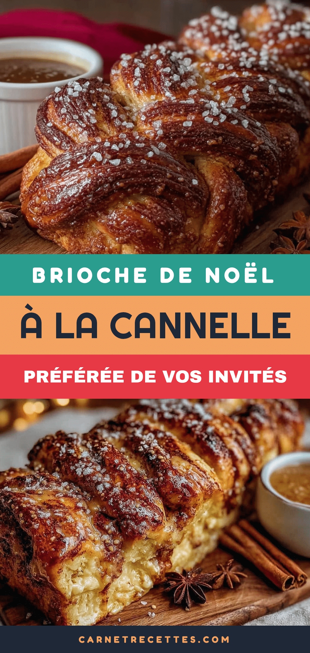 brioche de Noël à la cannelle recipe
