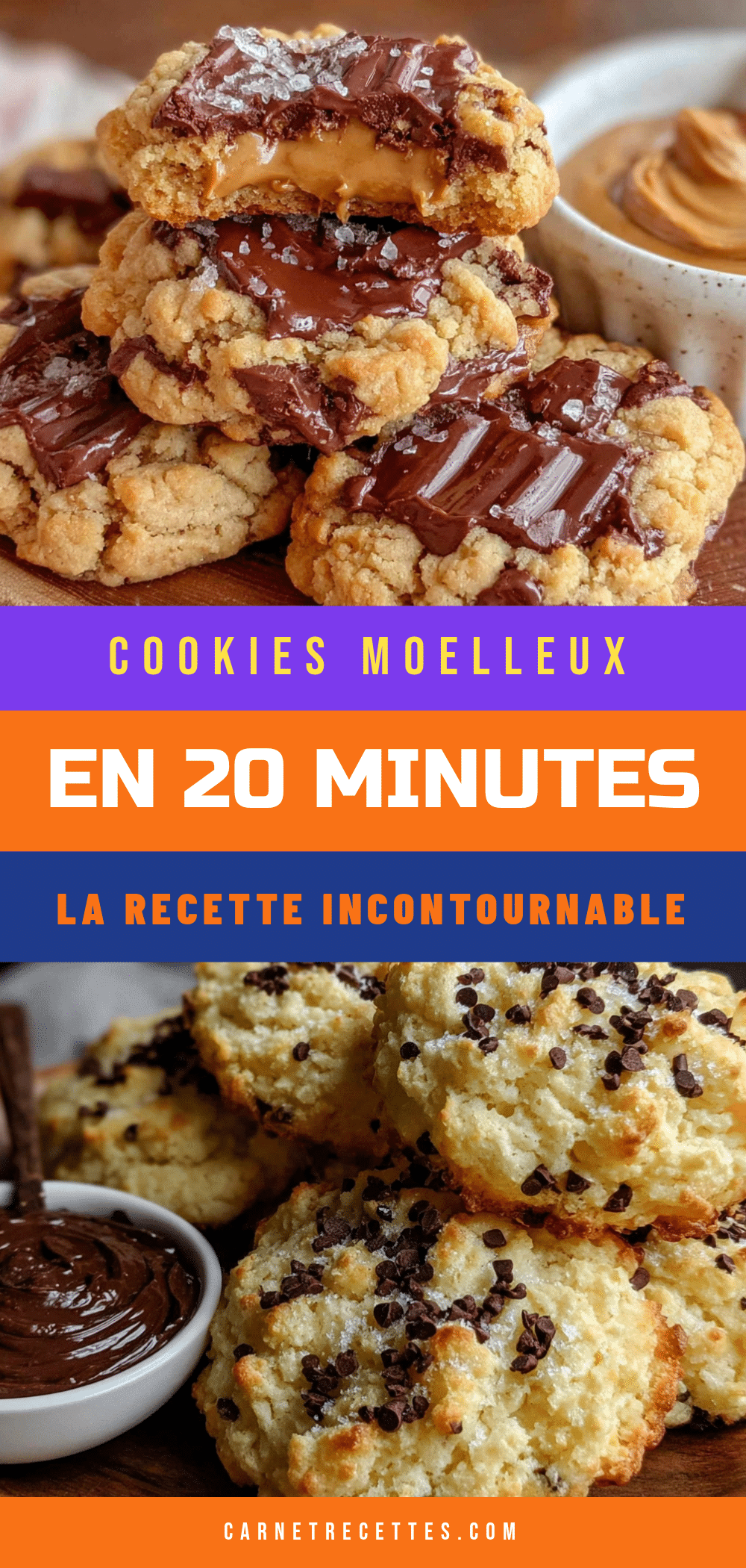 cookies moelleux en 20 minutes recipe