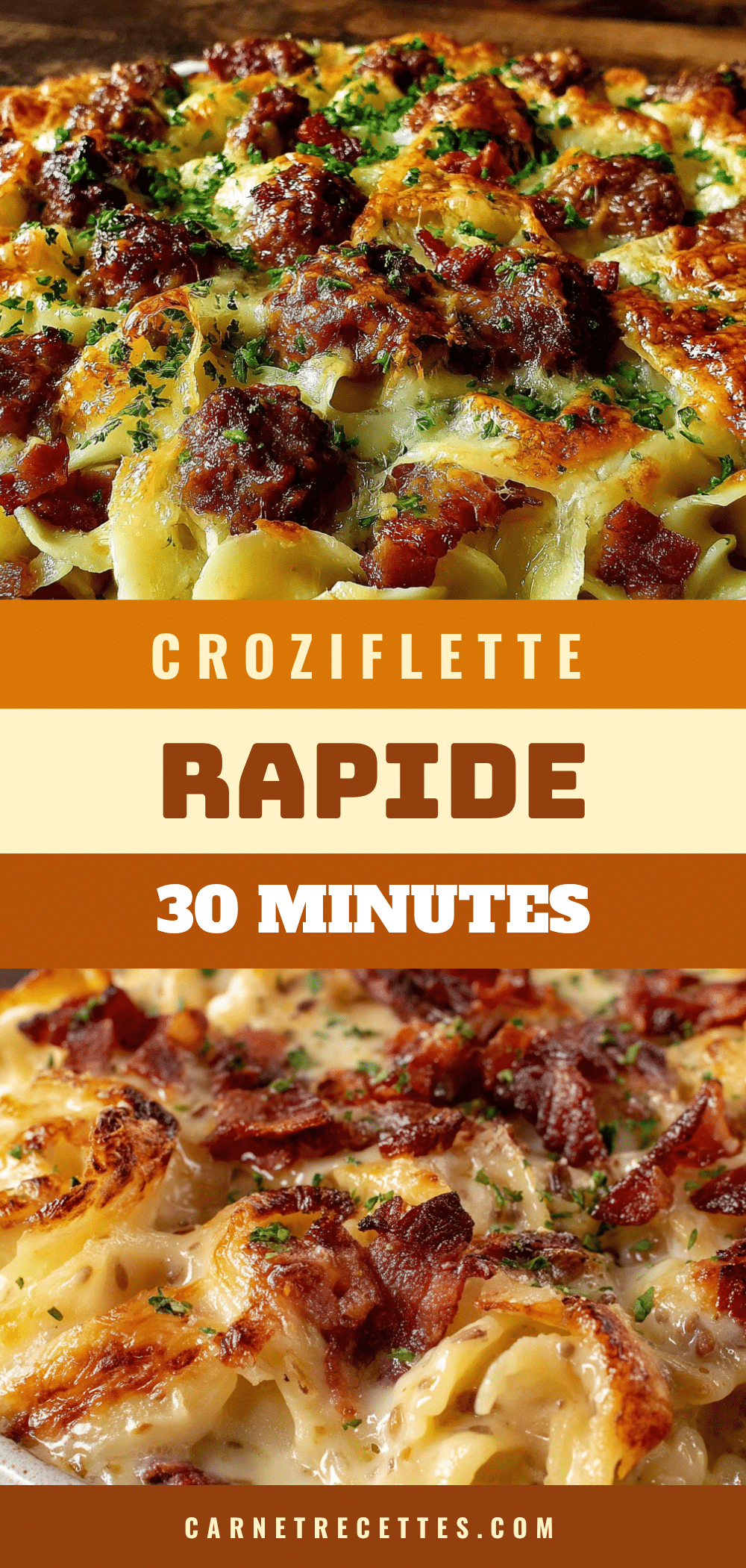 croziflette rapide au comté recipe