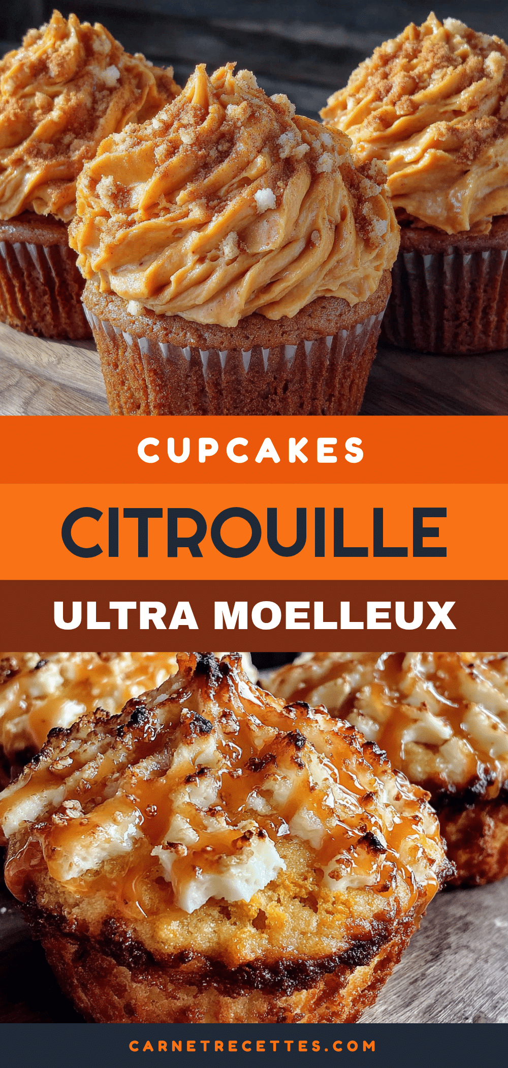 cupcakes citrouille ultra moelleux recipe