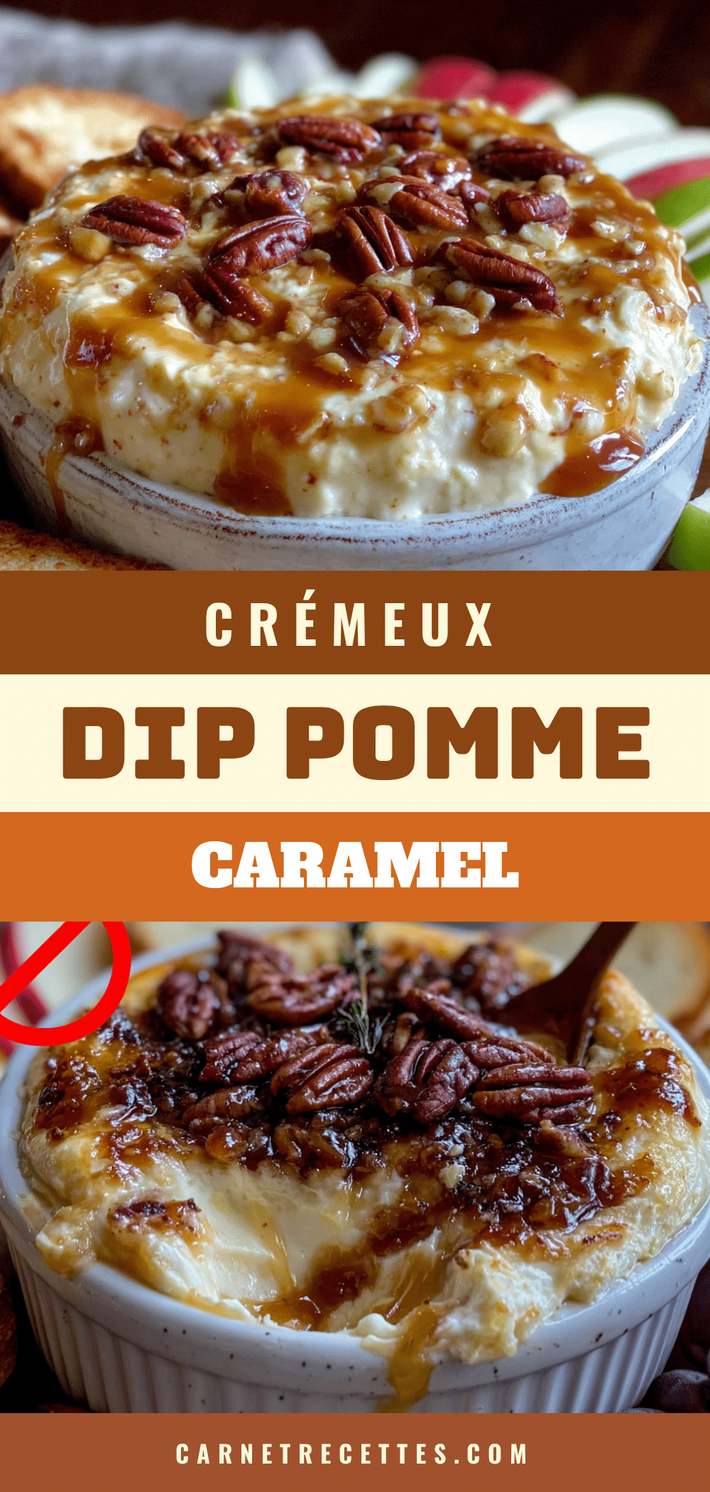 dip pomme caramel recipe
