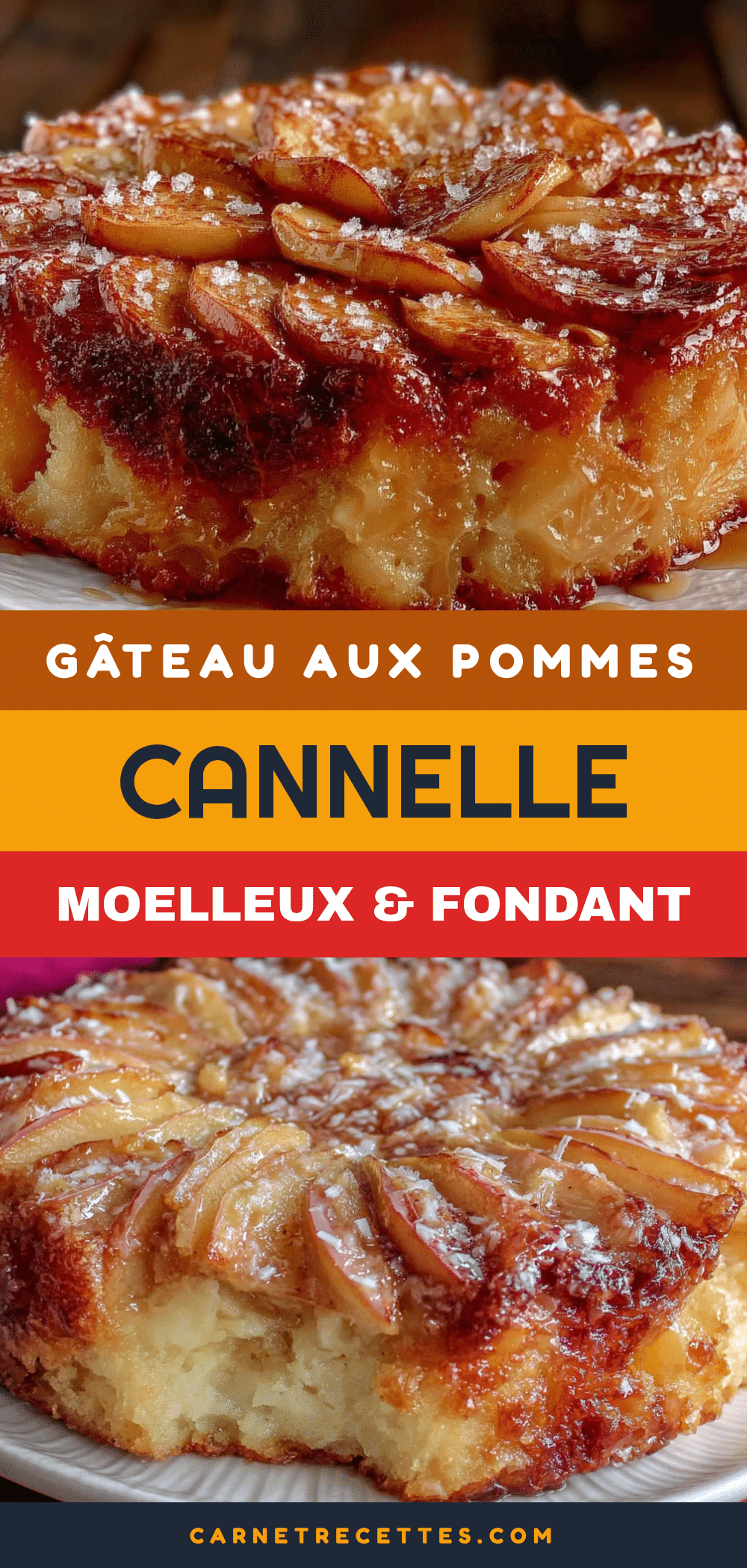 gâteau aux pommes cannelle moelleux recipe