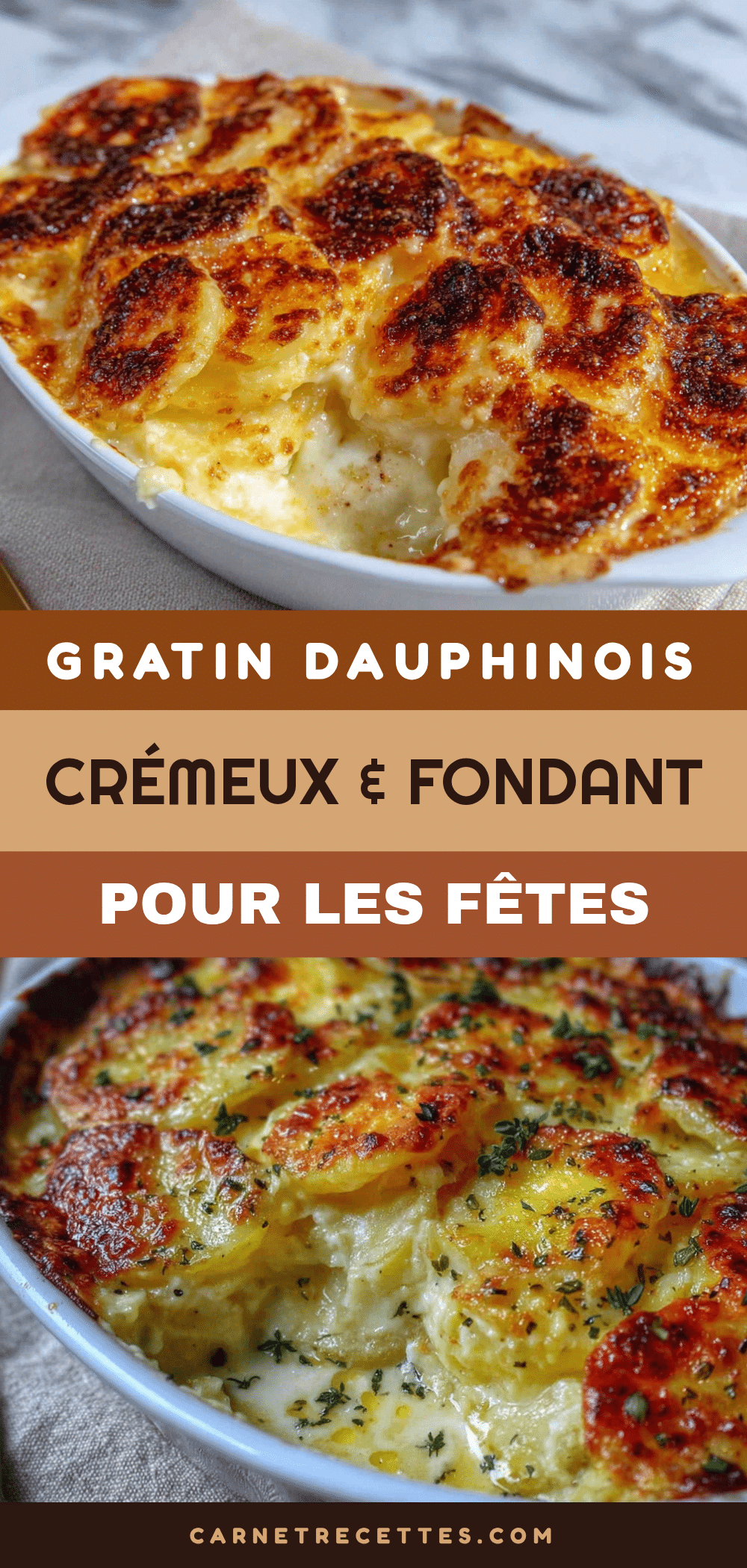 gratin dauphinois crémeux et fondant recipe