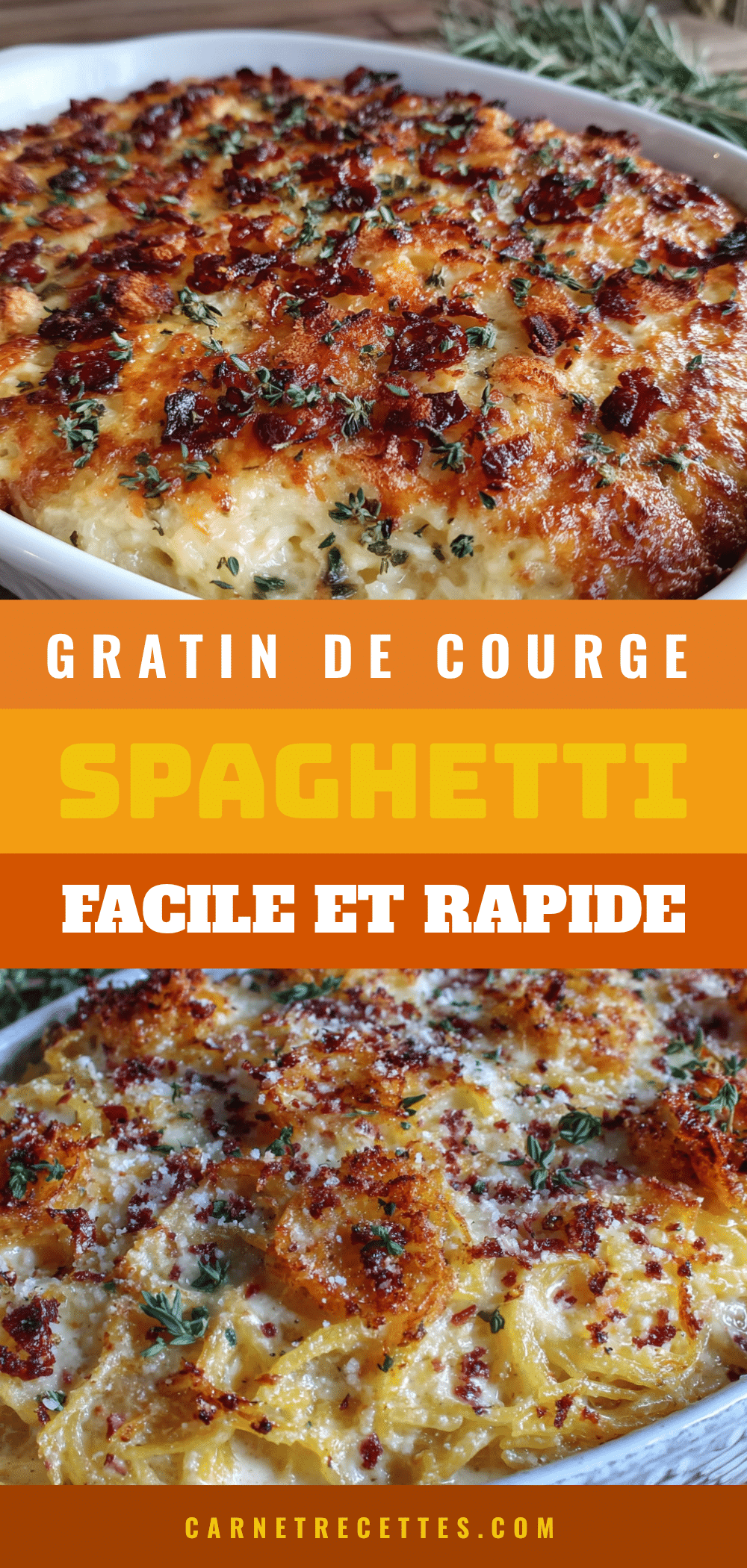 gratin de courge spaghetti facile et rapide recipe