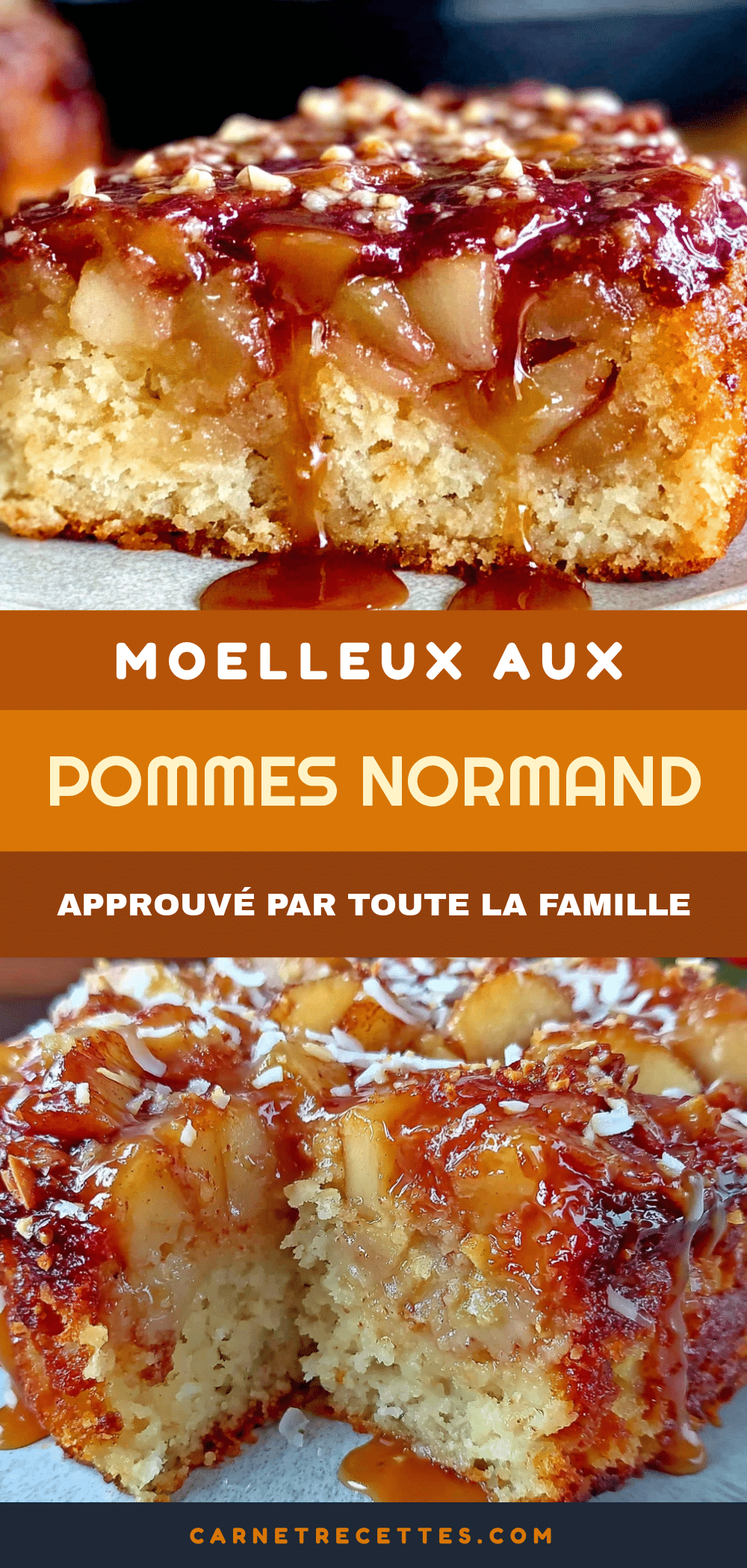 moelleux aux pommes normand recipe