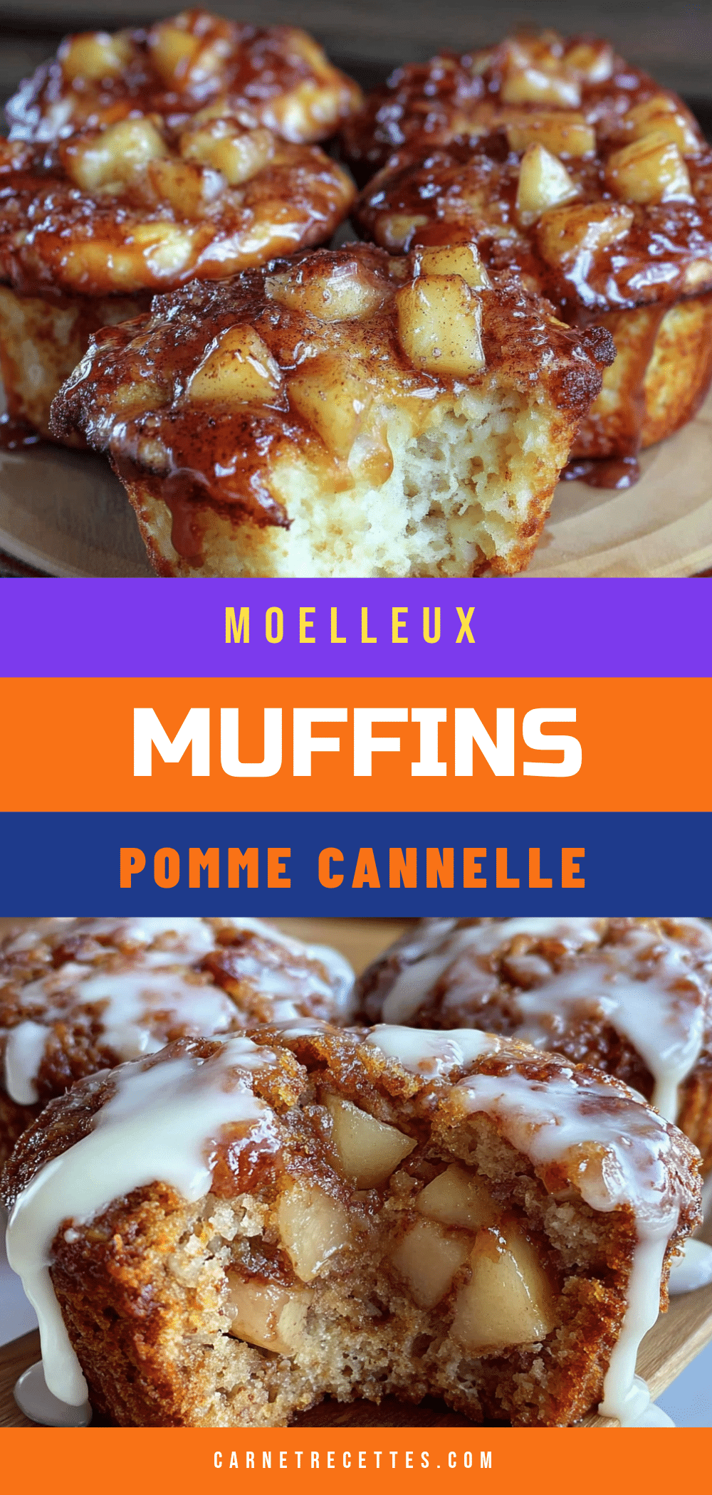 muffins pomme cannelle légers recipe
