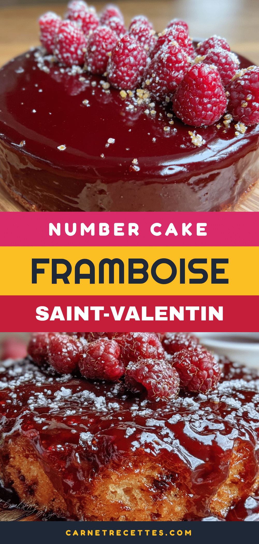 number cake framboise ultra fondant recipe