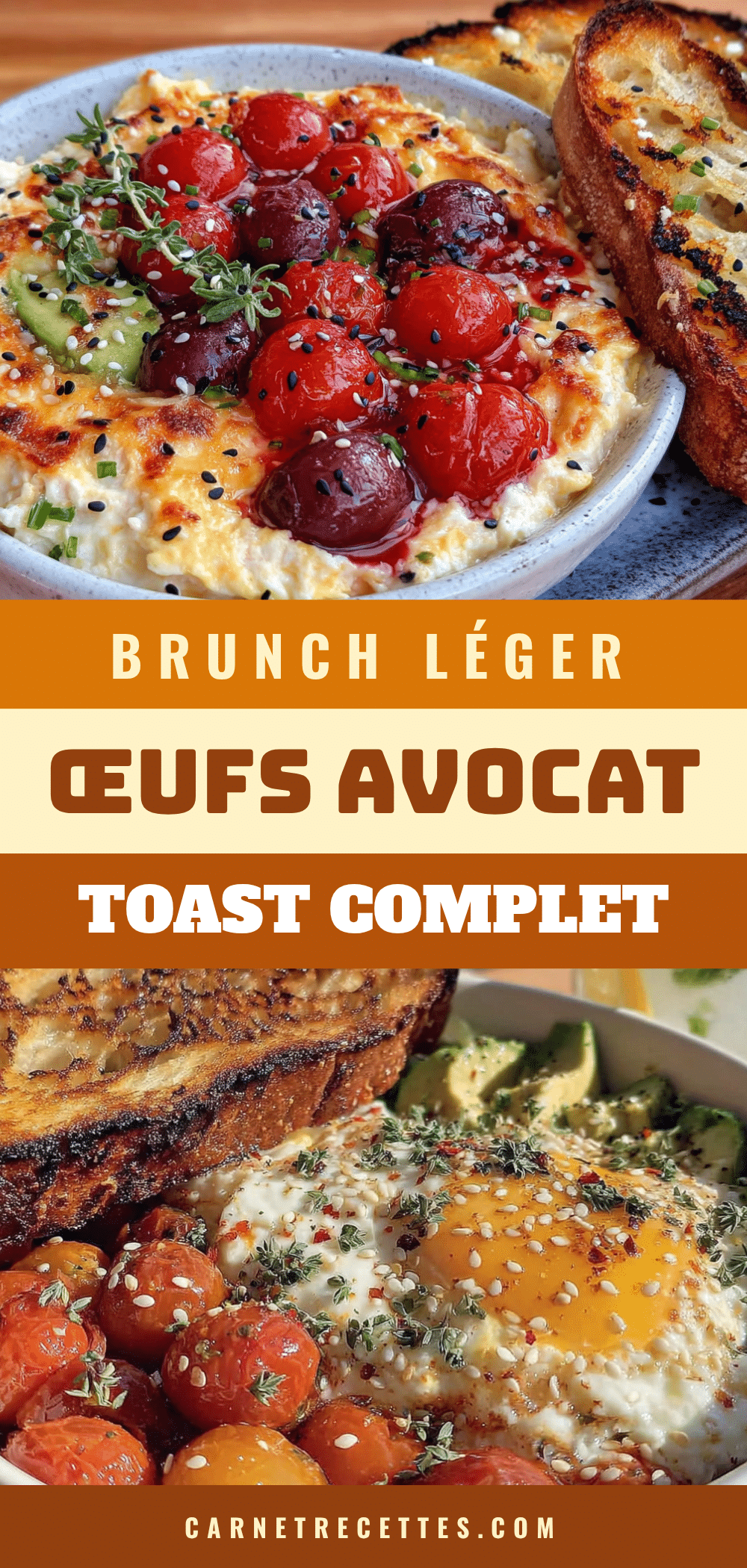 oeuf avocat toast complet recipe
