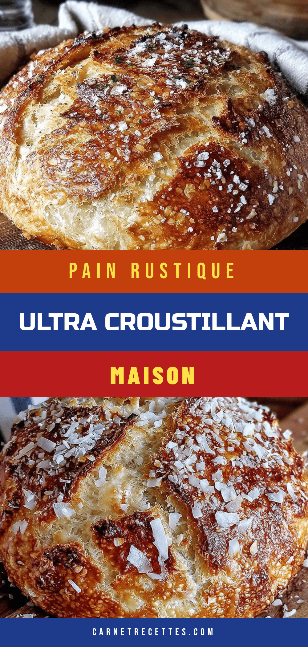 pain rustique ultra croustillant recipe