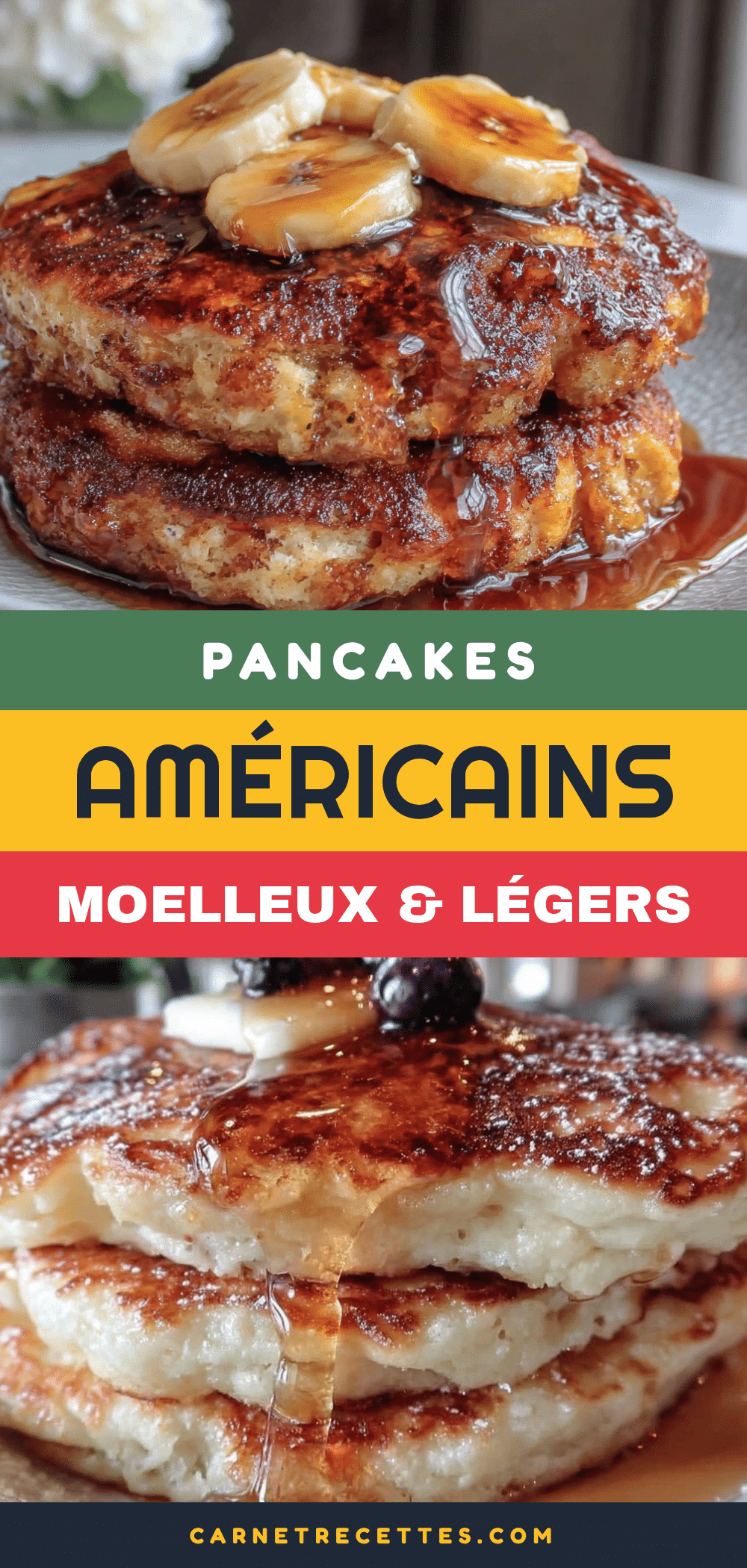 pancakes américains moelleux recipe