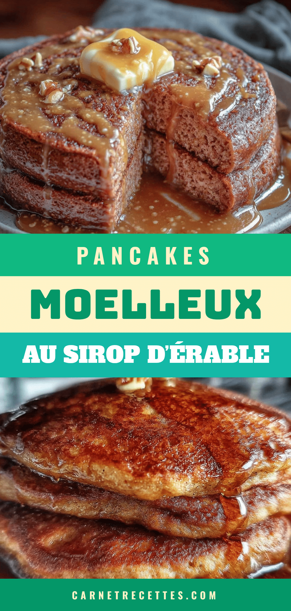 pancakes moelleux au sirop d’érable recipe