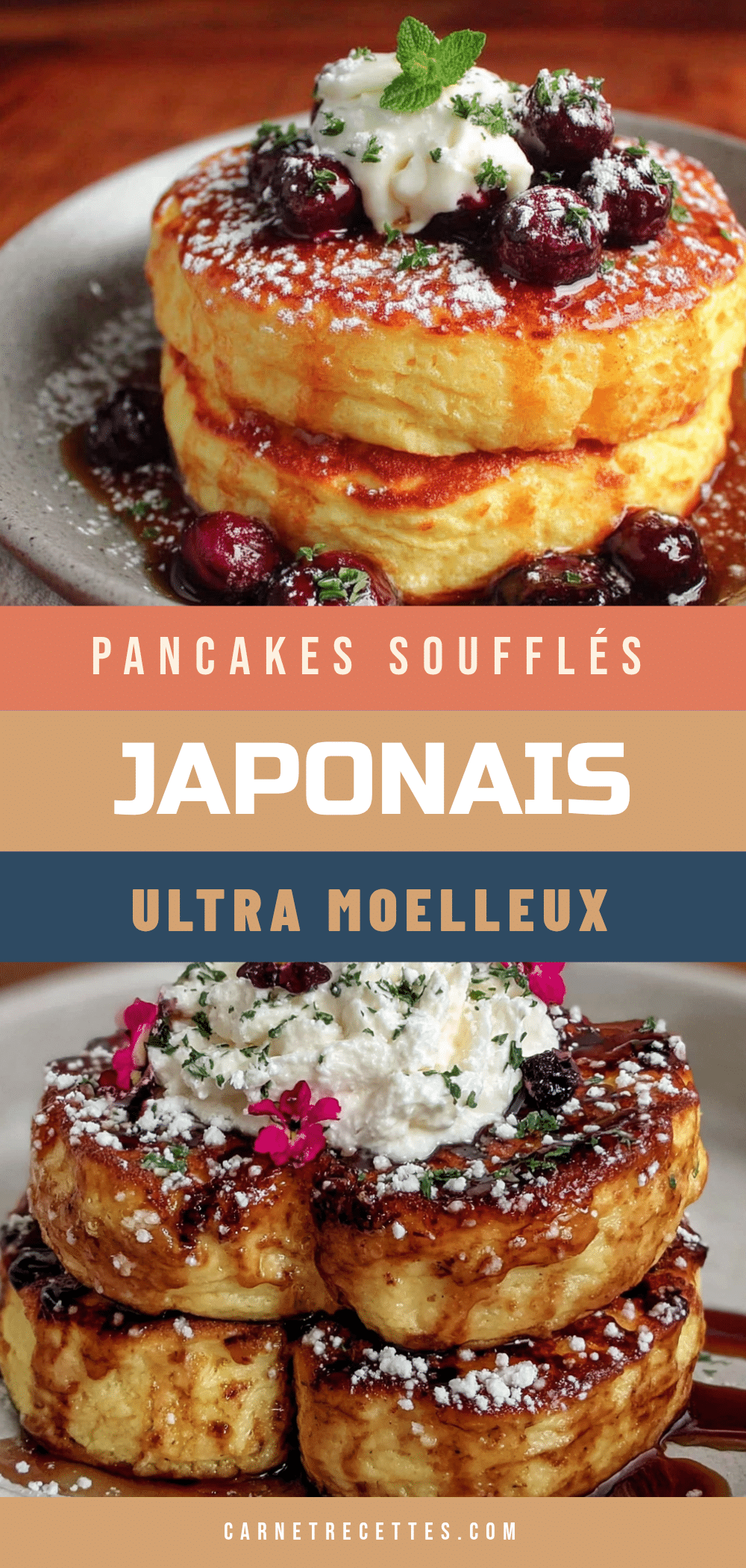 pancakes soufflés japonais ultra moelleux recipe