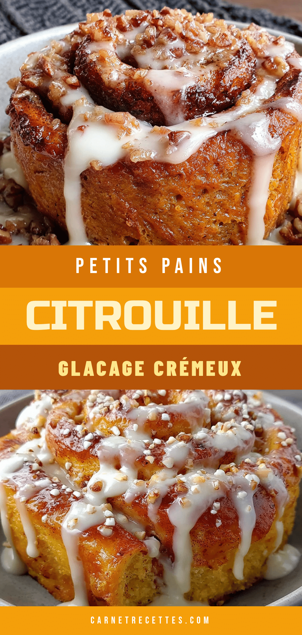 petits pains à la citrouille recipe