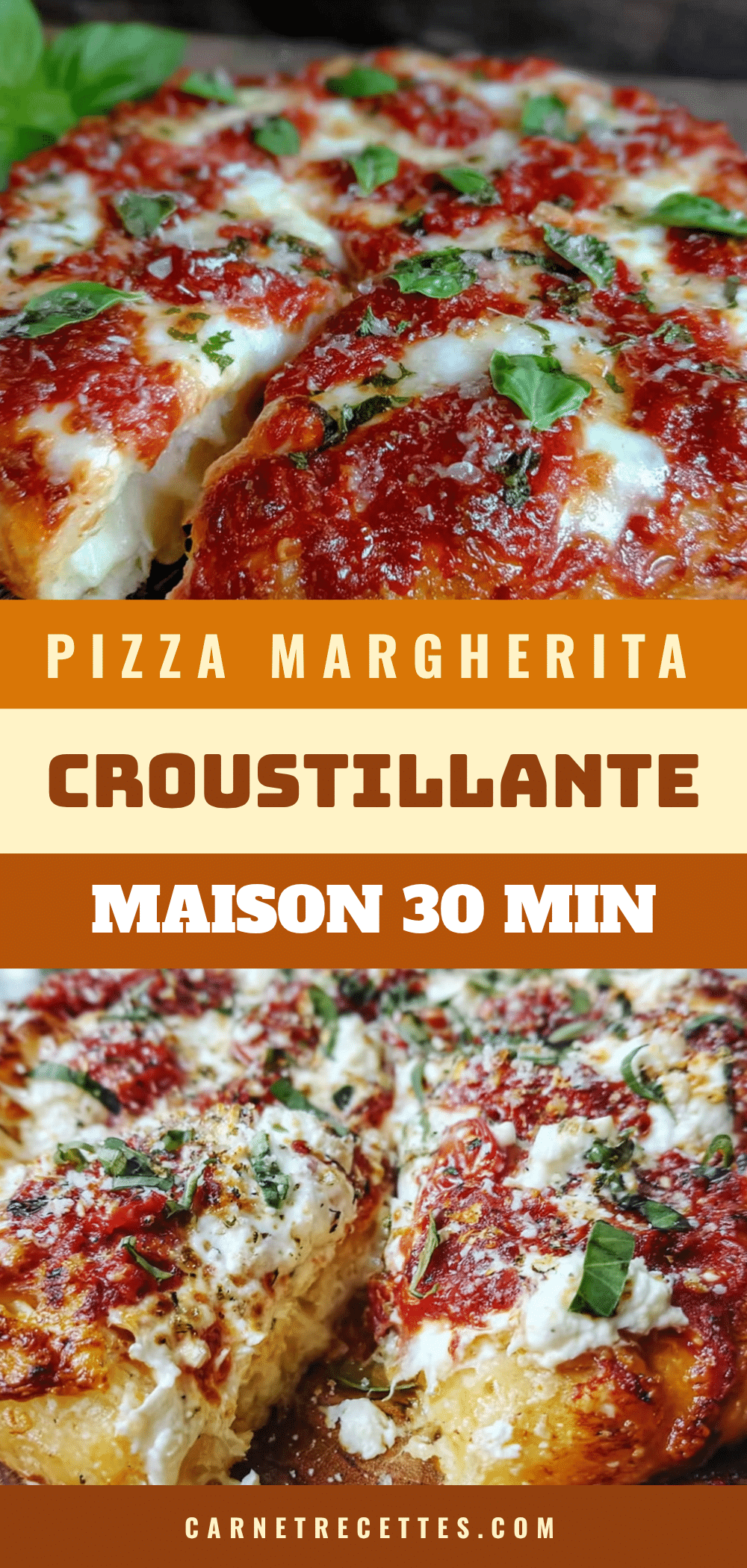 pizza margherita croustillante maison en 30 minutes recipe