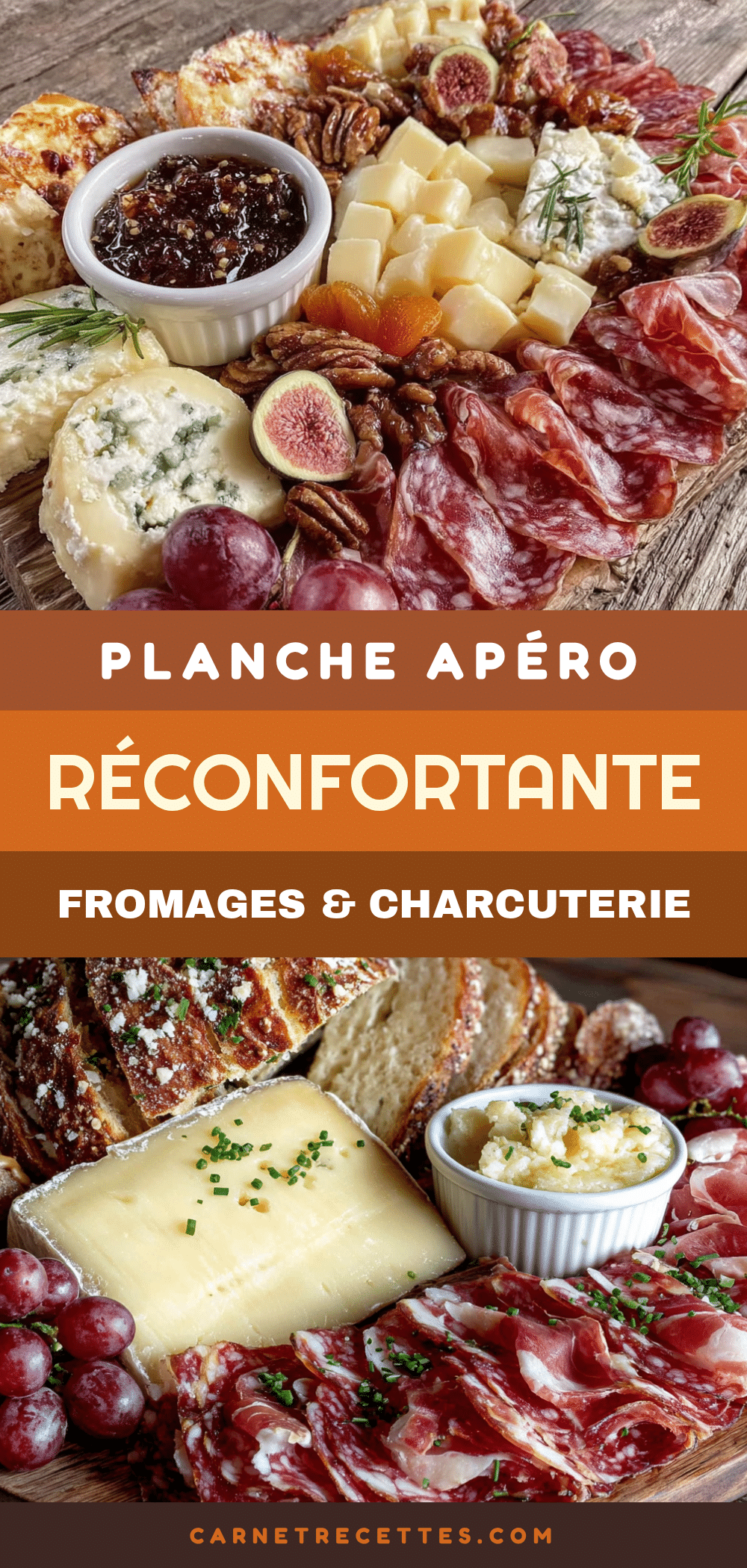 planche apéro réconfortante fromages et charcuterie recipe