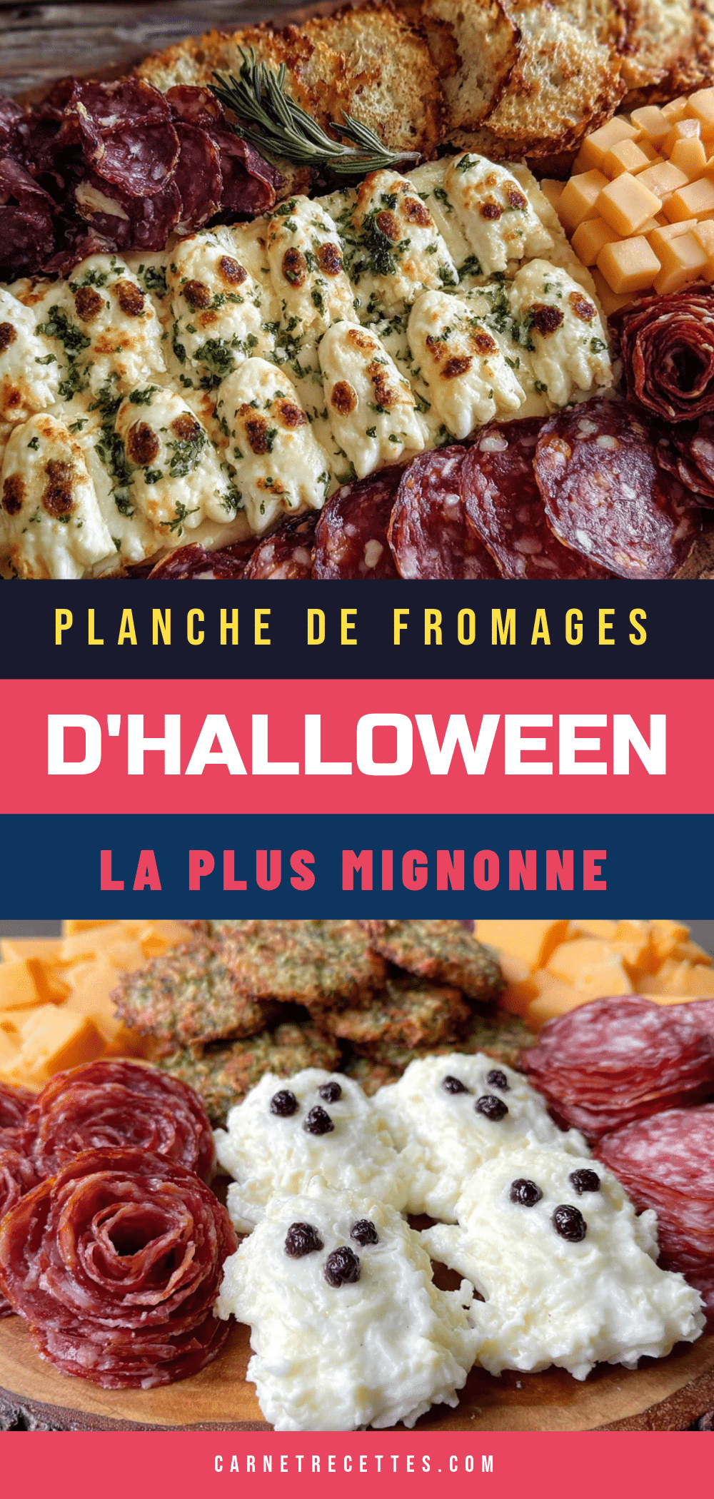 planche de fromages dHalloween recipe