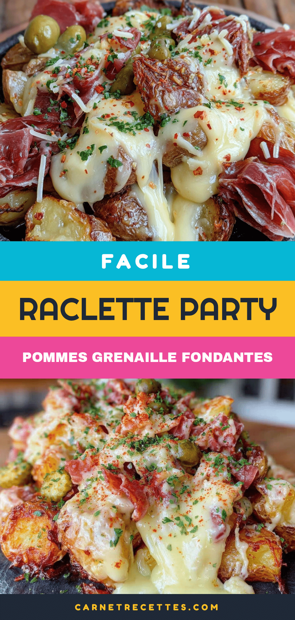raclette party pommes grenaille fondantes recipe